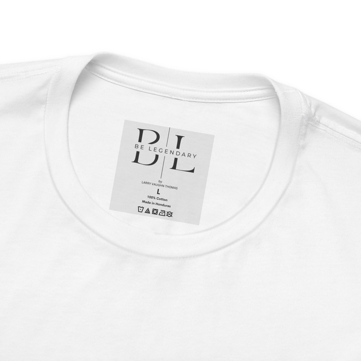 Be Legendary "Heavens View" Vibes Unisex Short Sleeve Tee - Retro Palm Tree Design