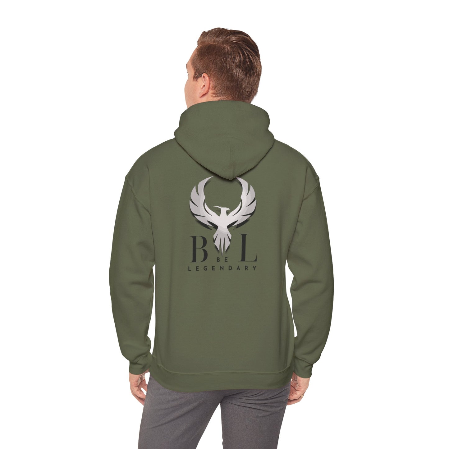 Be Legendary Unisex "The Ambassador" Hoodie - Comfortable Heavy Blend Sweatshirt for Training & Motivation
