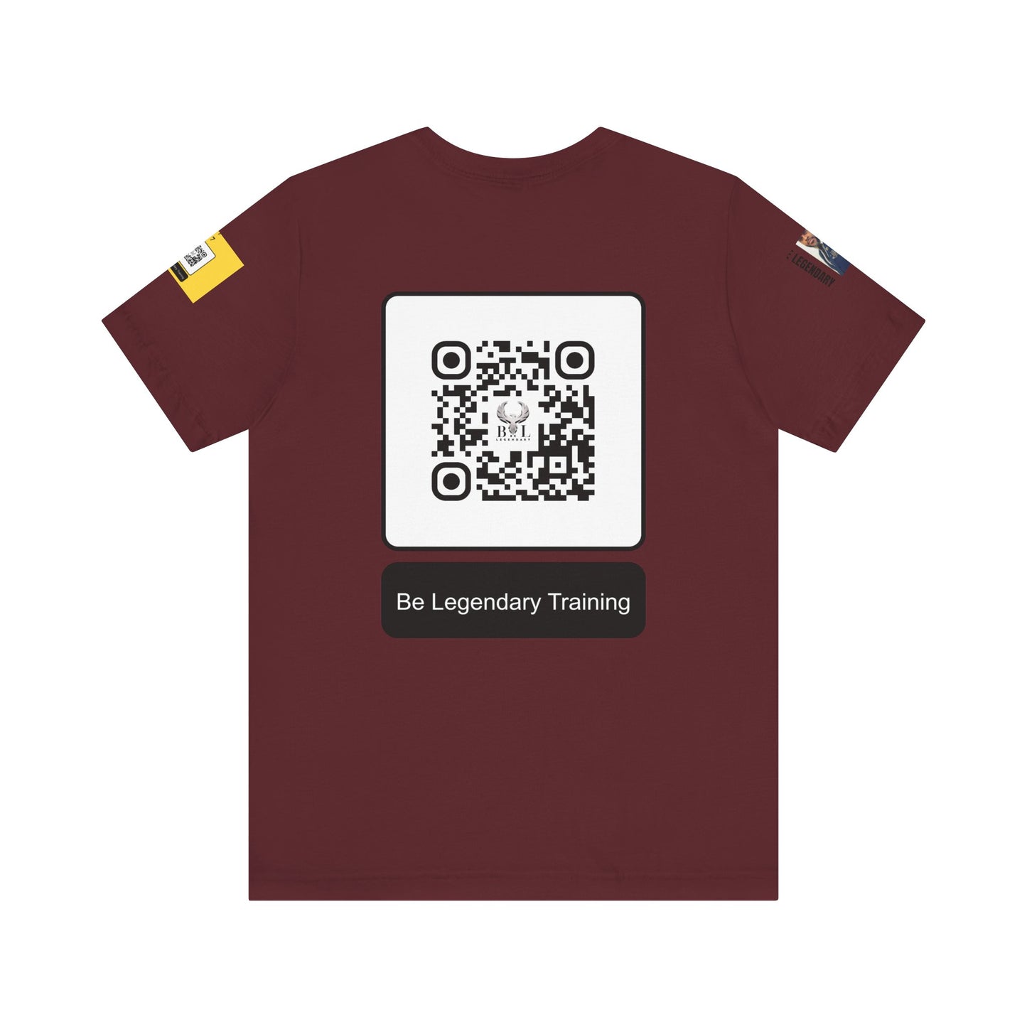 Be Legendary "The Risen" Unisex Jersey Tee - Inspirational Design for Active Lifestyle