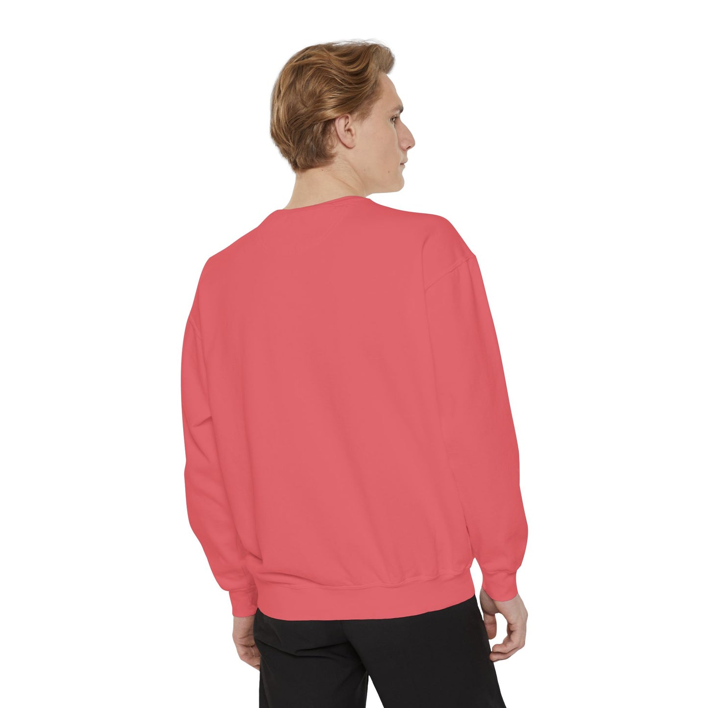 Be Legendary Unisex Garment-Dyed Sweatshirt with Elegant Graphic Design