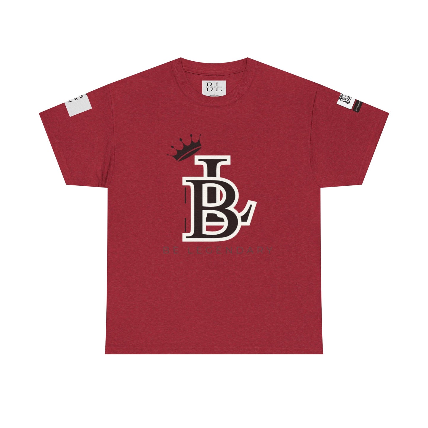 Be Legendary Unisex "King of Kings" Heavy Cotton Tee - Graphic T-Shirt for Inspiration and Motivation