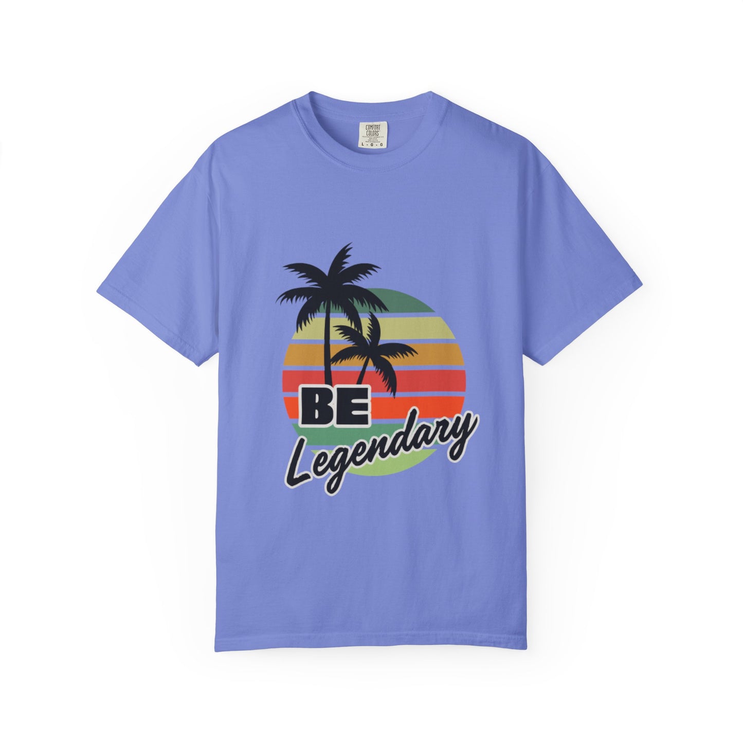 Be Legendary Unisex "Palm Sunday" Garment-Dyed T-Shirt - Perfect for Summer Vibes