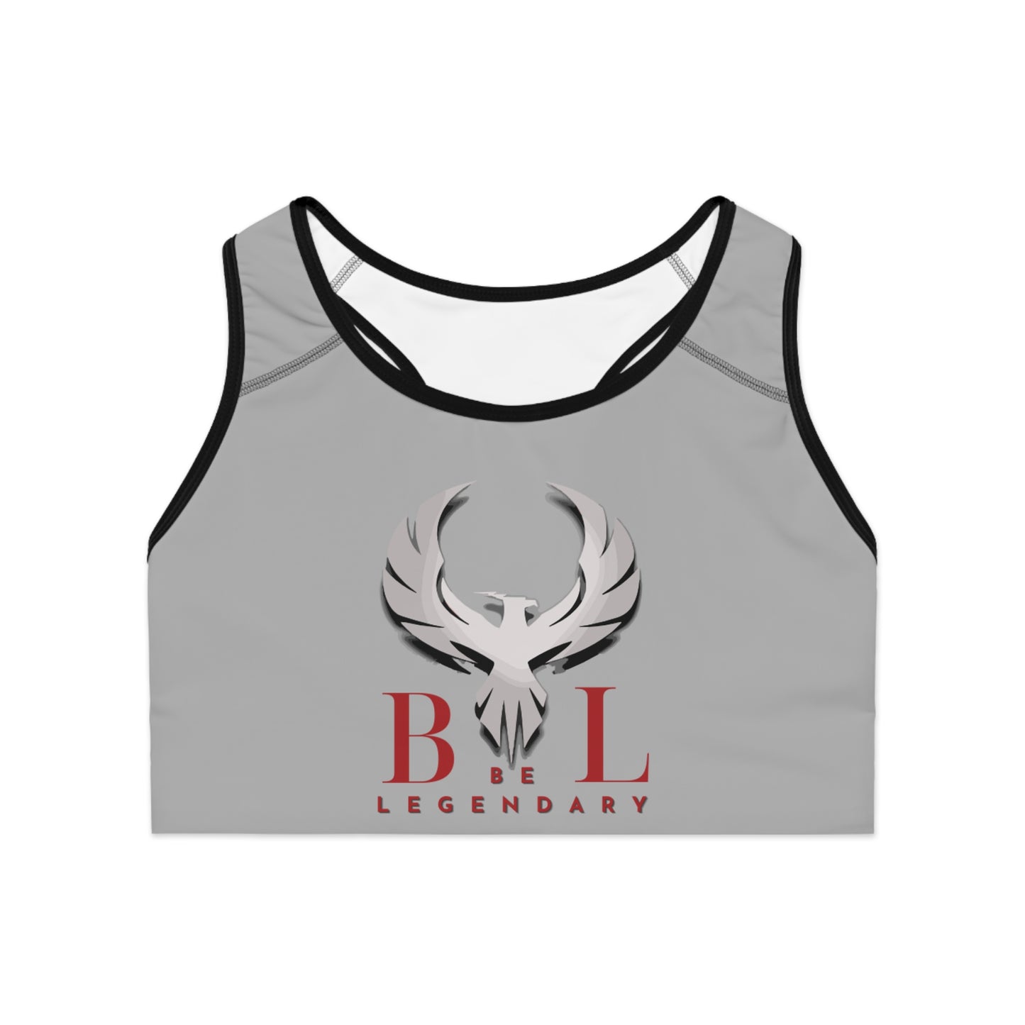 Be Legendary "Ya Ya" Sports Bra for Active Lifestyle | Motivational Workout Gear