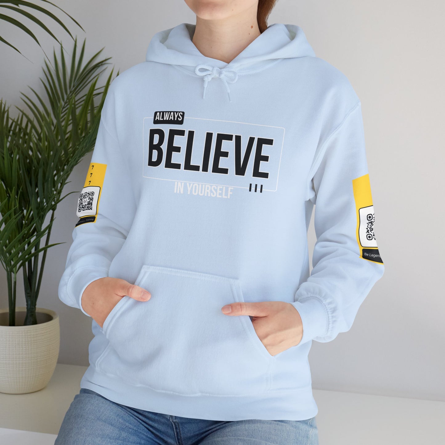 Be Legendary "Mustard Seed" Inspirational Hoodie - Always Believe in Yourself