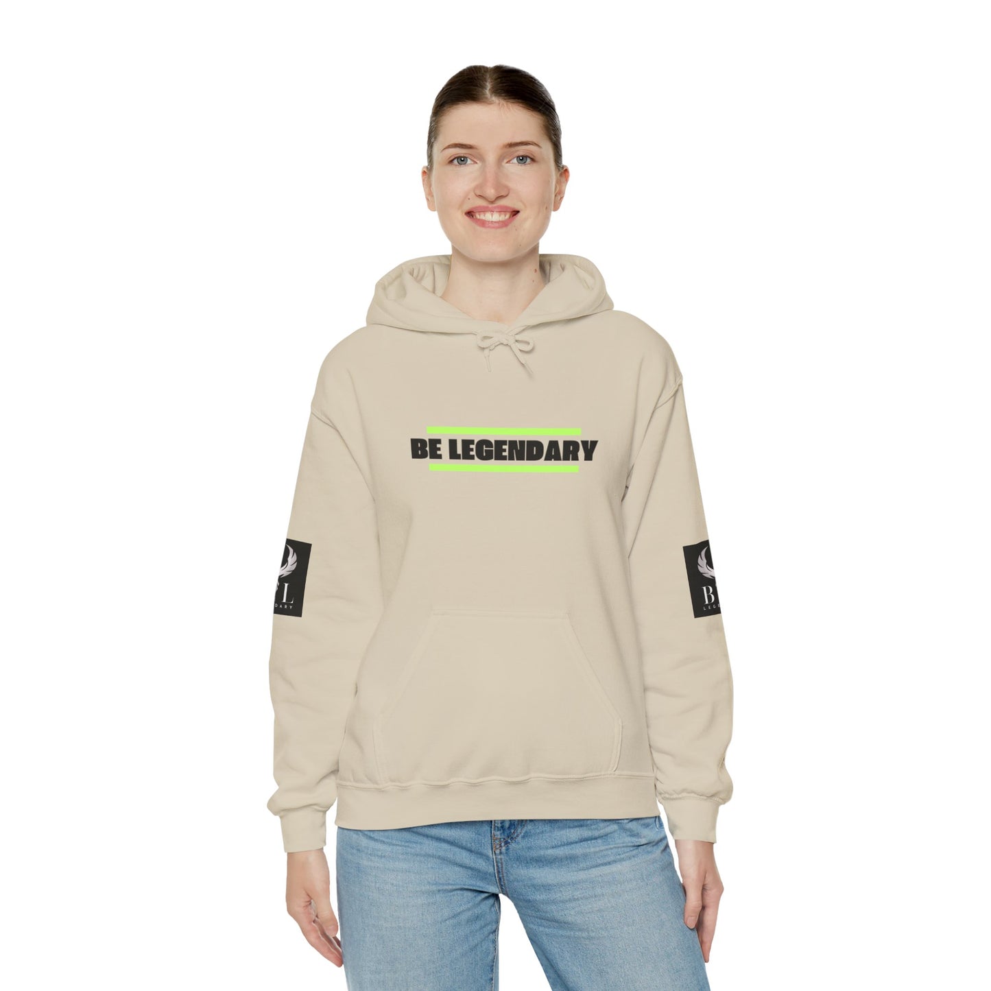 Be Legendary Unisex "PTSO" Hoodie | Motivational Sweatshirt for Active Lifestyles