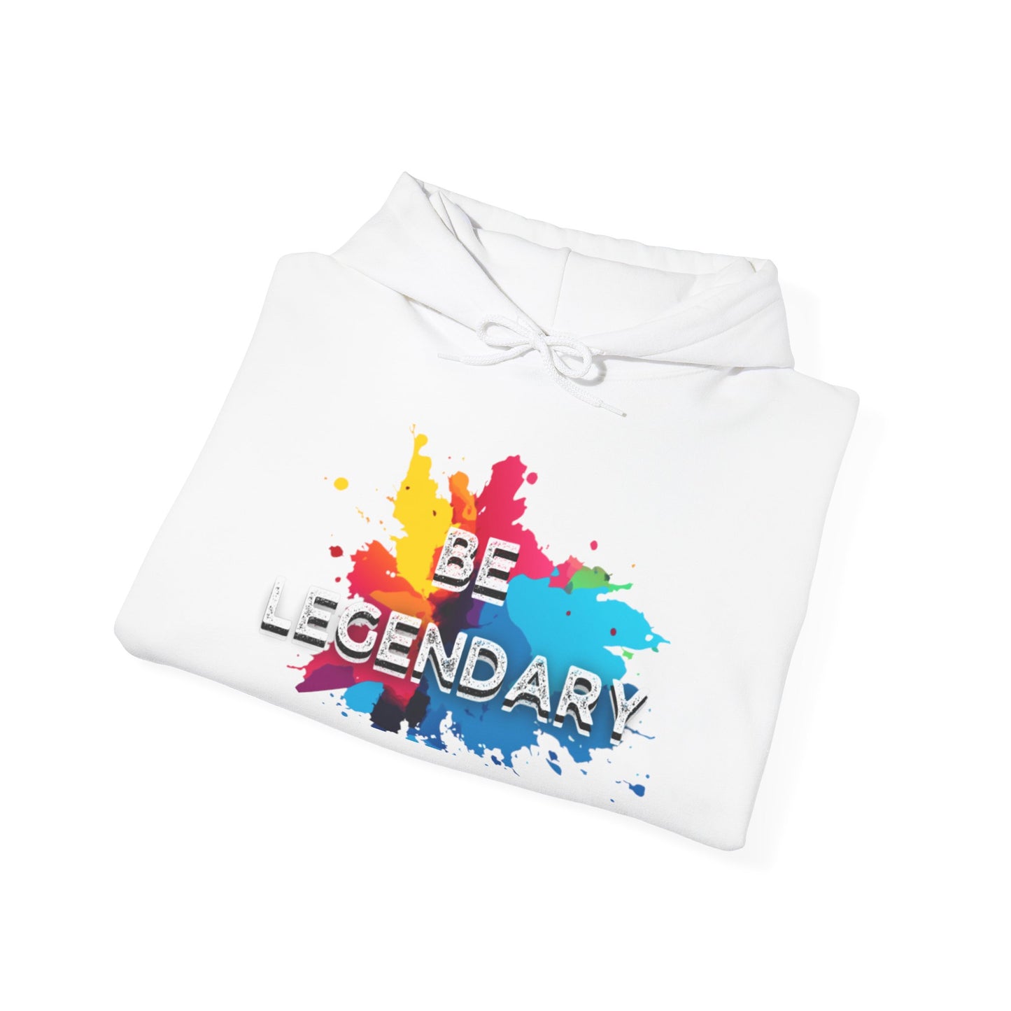Be Legendary "The Passover" Hooded Sweatshirt - Unisex Heavy Blend with Colorful Splash Design