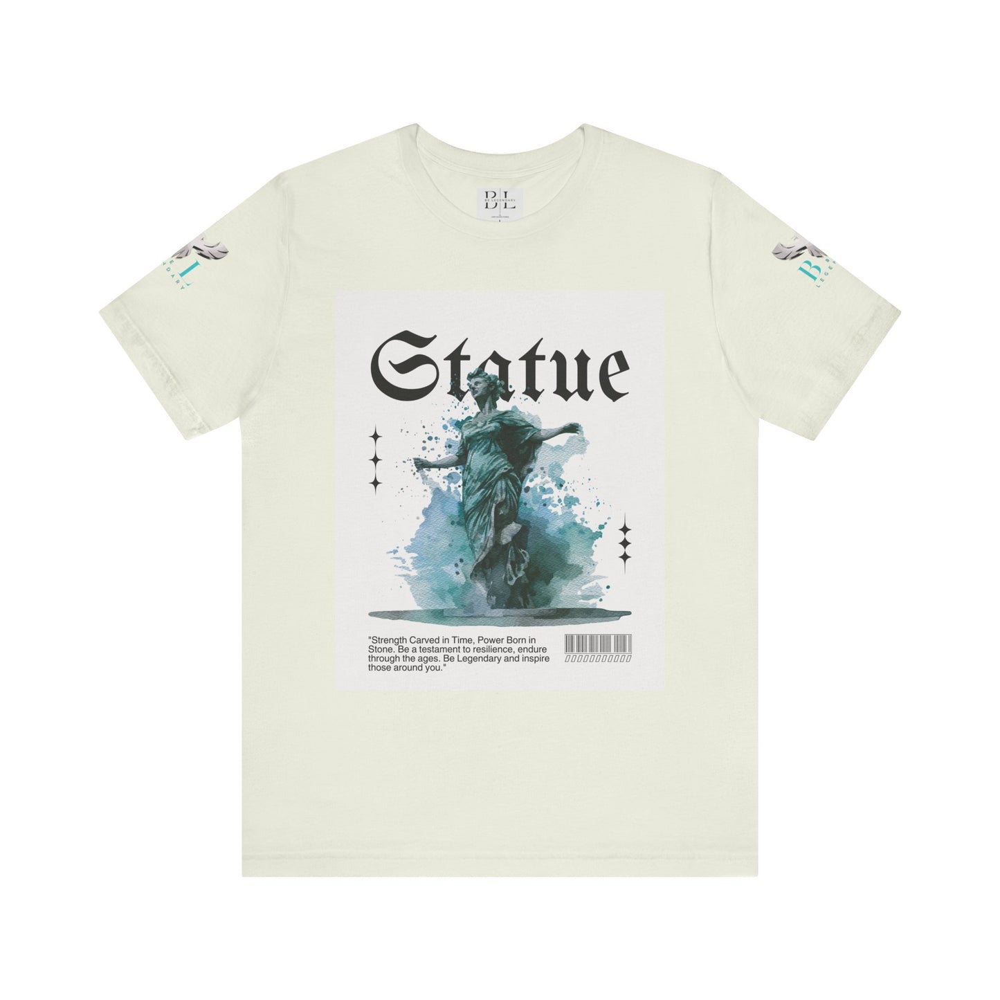 Be Legendary "Immortal" Statue Graphic Unisex Jersey Tee – Embrace Legendary Style