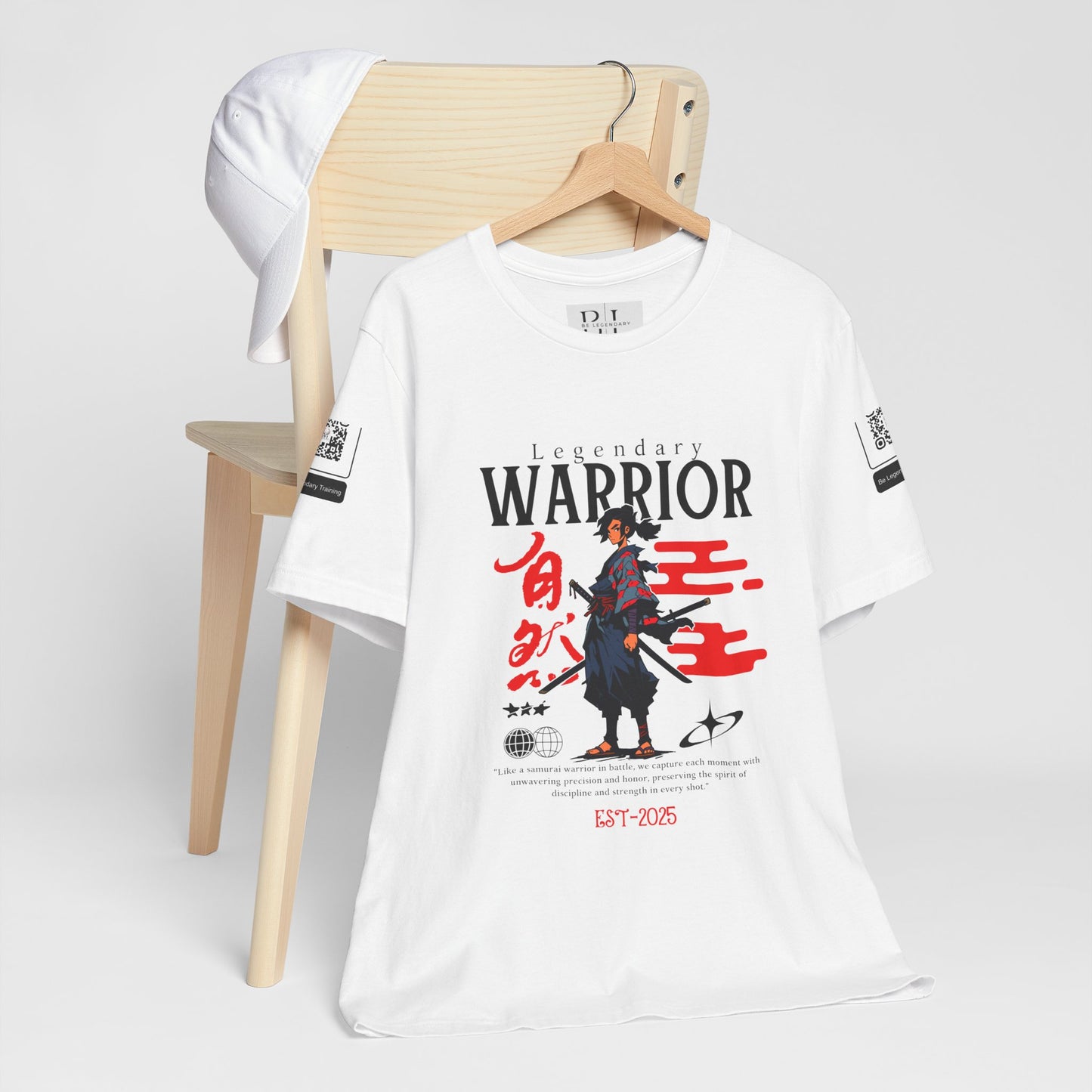 Samurai Warrior Unisex Tee - Bold Graphic T-Shirt for Anime Fans