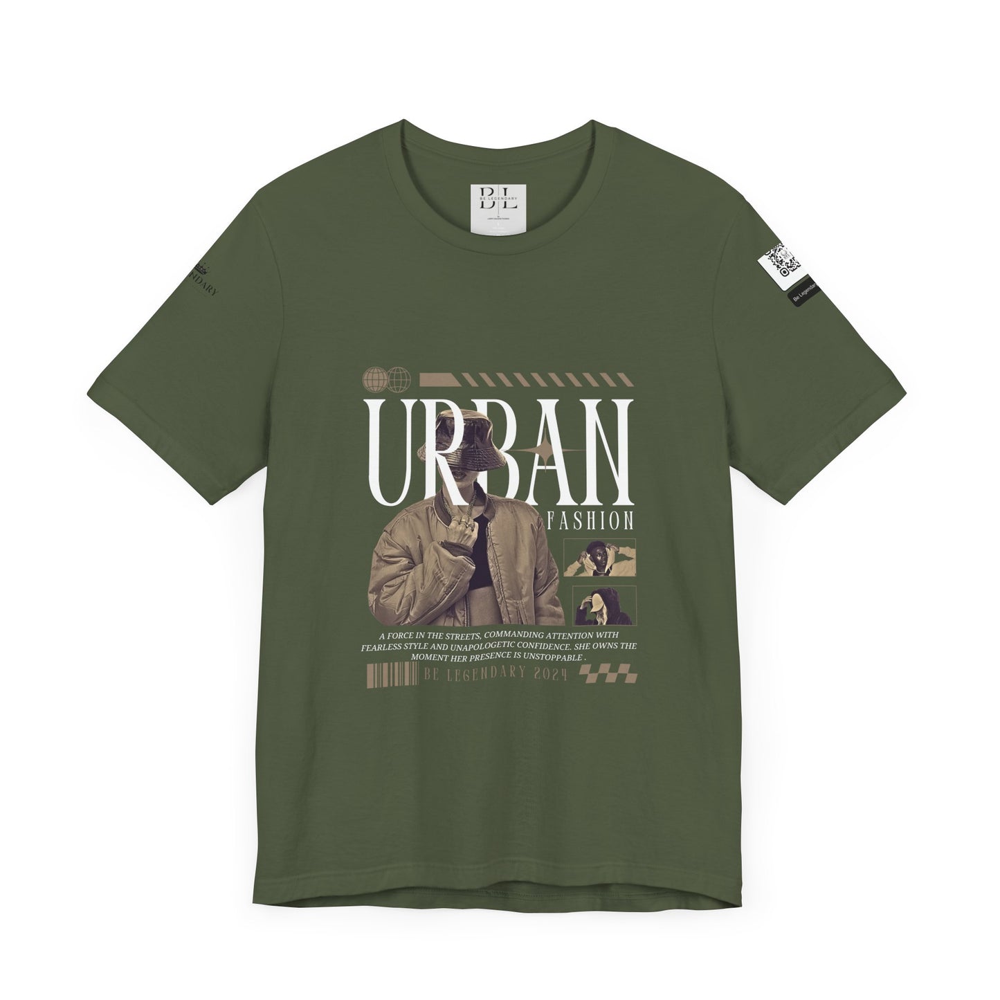 Be Legendary "Hail Mary" Urban Fashion Unisex Tee - Casual Streetwear, Perfect for Everyday Style
