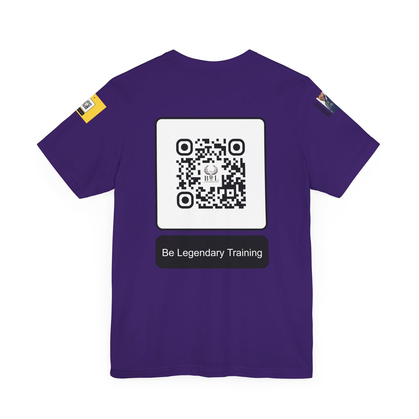 Be Legendary "The Risen" Unisex Jersey Tee - Inspirational Design for Active Lifestyle