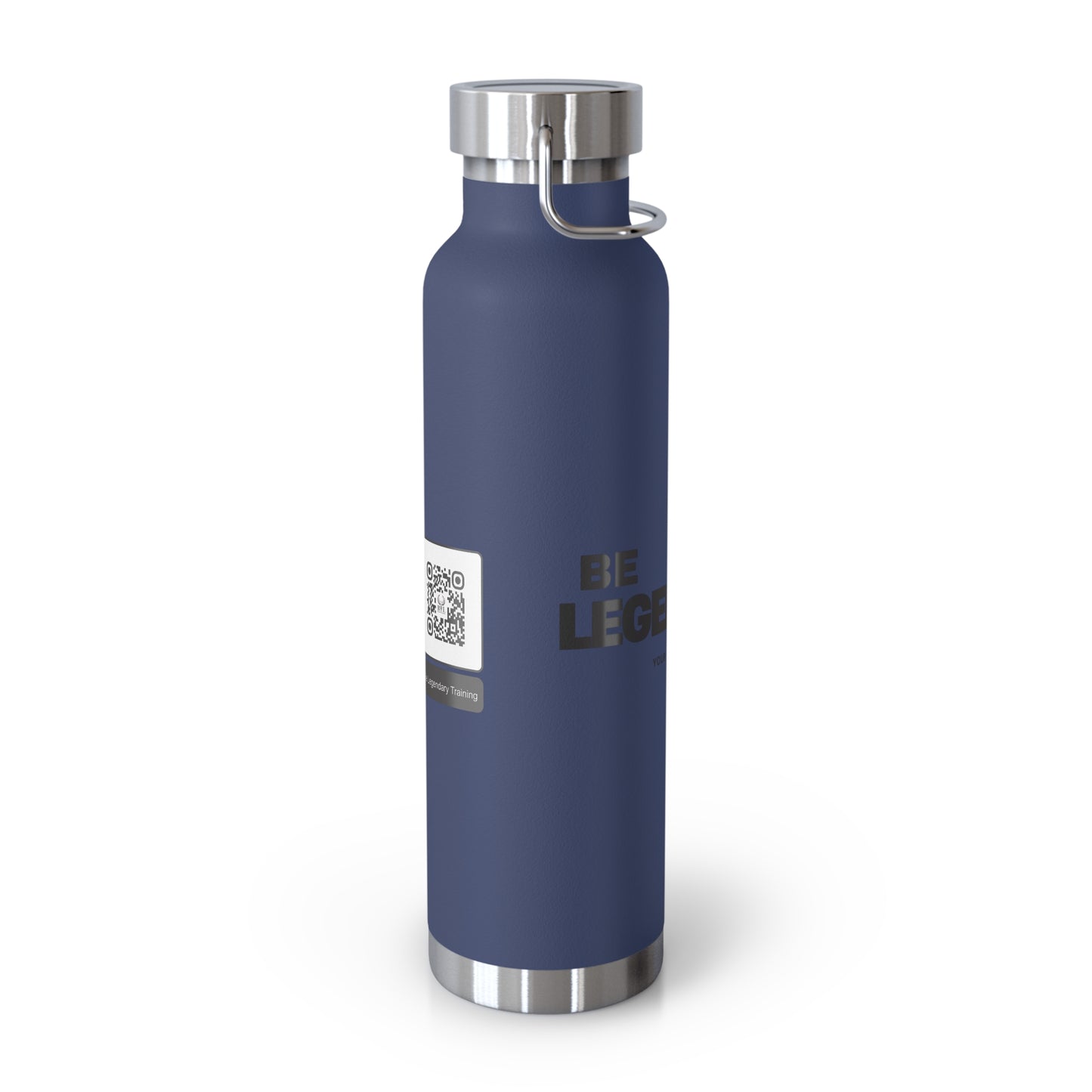 Be Legendary "Holy Grail" Inspirational Copper Vacuum Insulated Bottle - 22oz, ‘Be Legendary’ Design