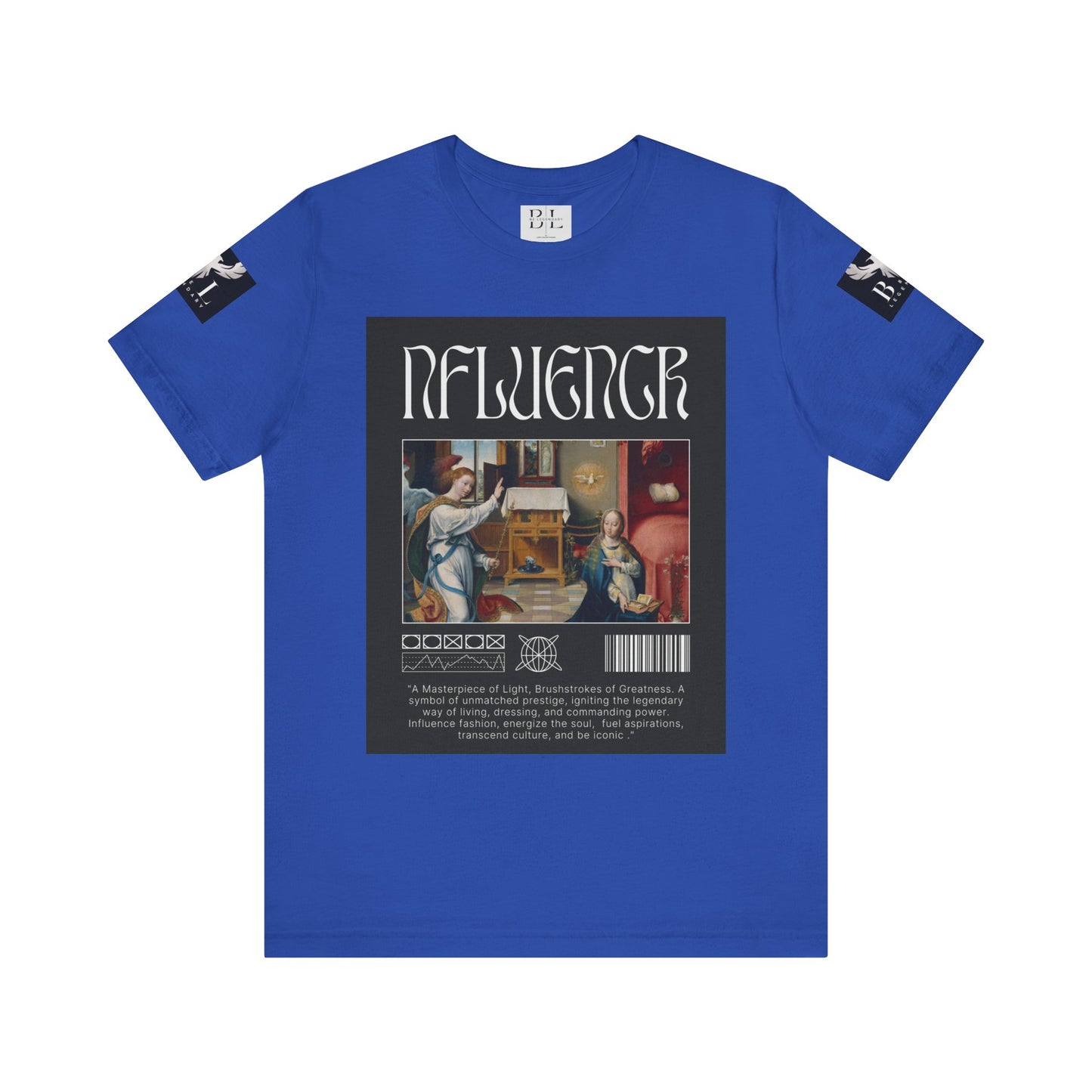 Be Legendary Art-Inspired Unisex Short Sleeve Tee