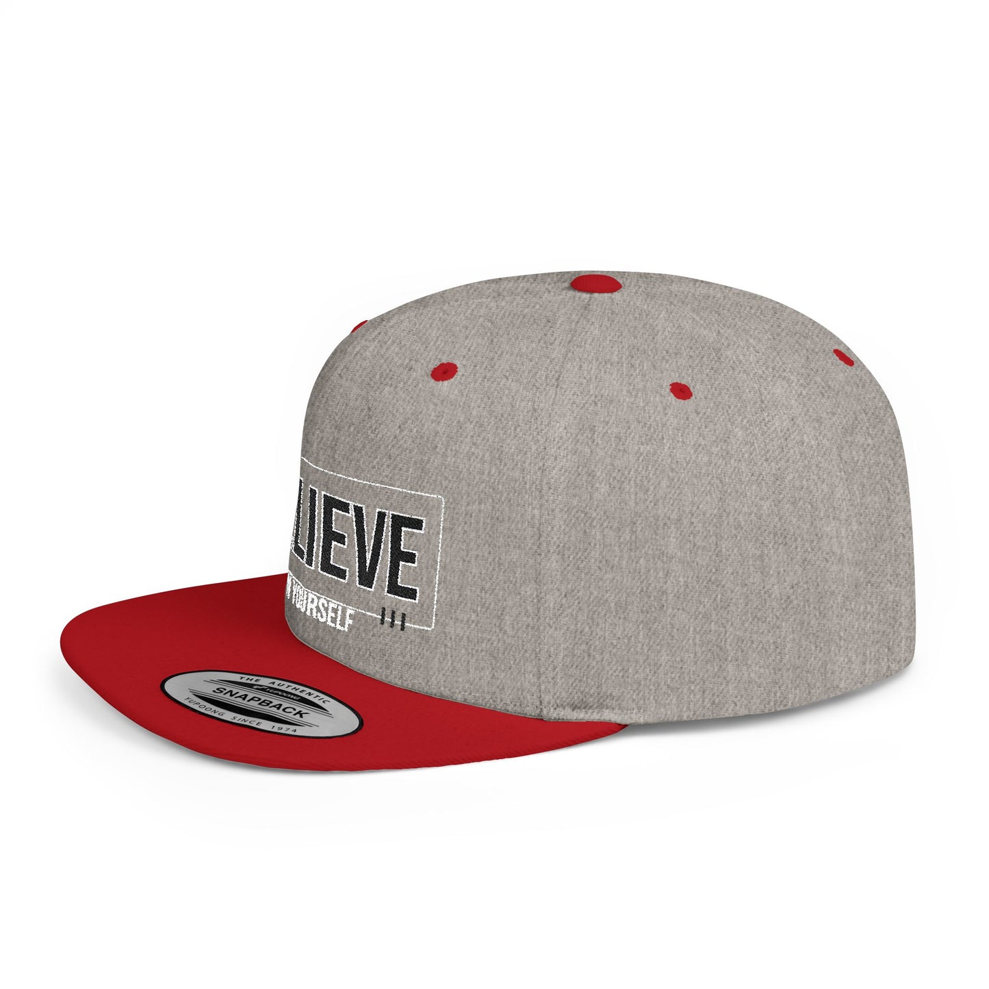 Be Legendary "The Devotional" Motivational Flat Bill Snapback Hat - Always Believe in Yourself