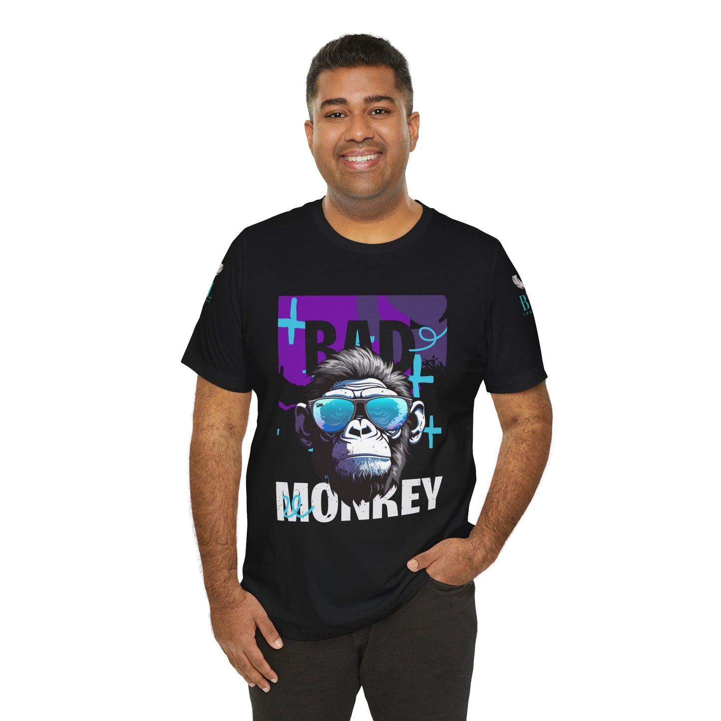 Be Legendary Cool Bad Monkey Tee - Unisex Short Sleeve Graphic Shirt