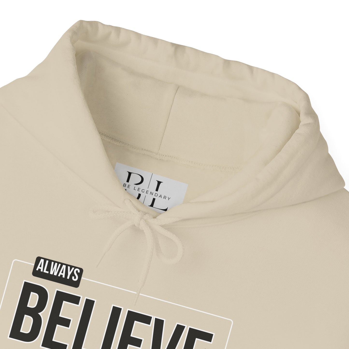 Be Legendary "Mustard Seed" Inspirational Hoodie - Always Believe in Yourself