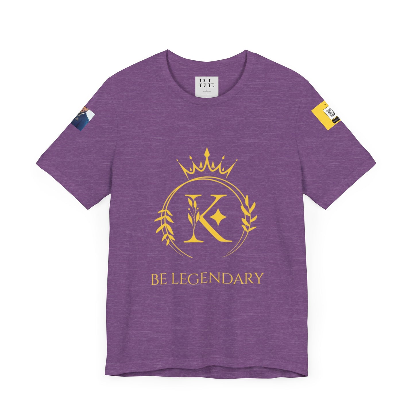Be Legendary "The Risen" Unisex Jersey Tee - Inspirational Design for Active Lifestyle