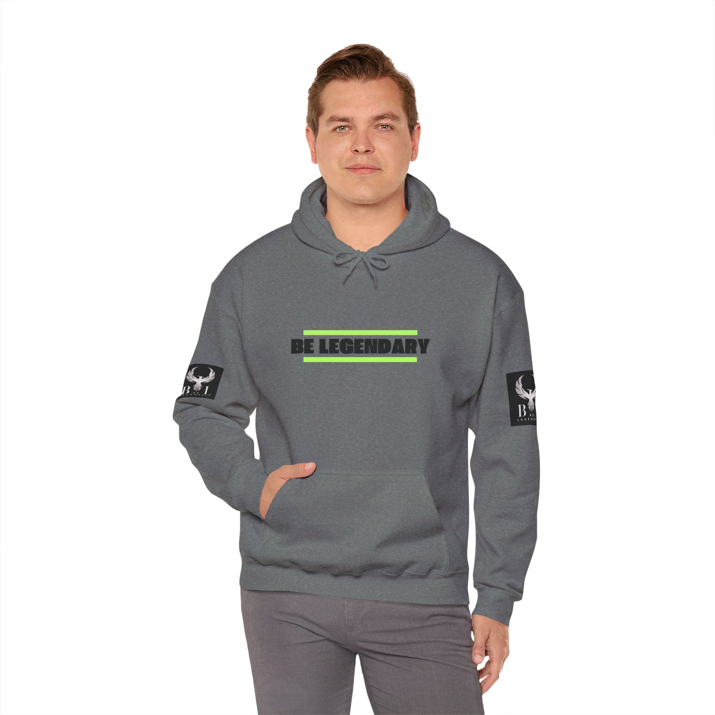 Be Legendary Unisex "PTSO" Hoodie | Motivational Sweatshirt for Active Lifestyles