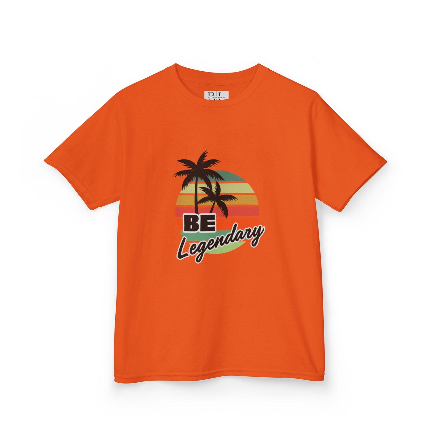 Kids 'Be Legendary' "Palm Sunday" Tee - Fun Summer Vibes for Young Adventurers