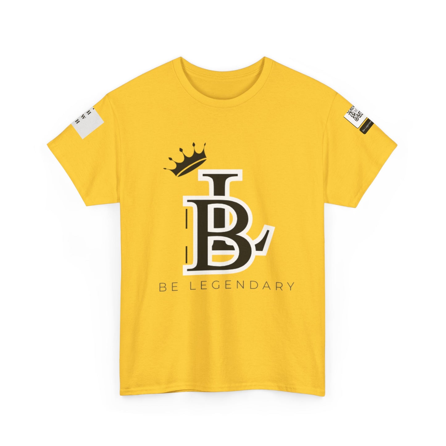 Be Legendary Unisex "King of Kings" Heavy Cotton Tee - Graphic T-Shirt for Inspiration and Motivation