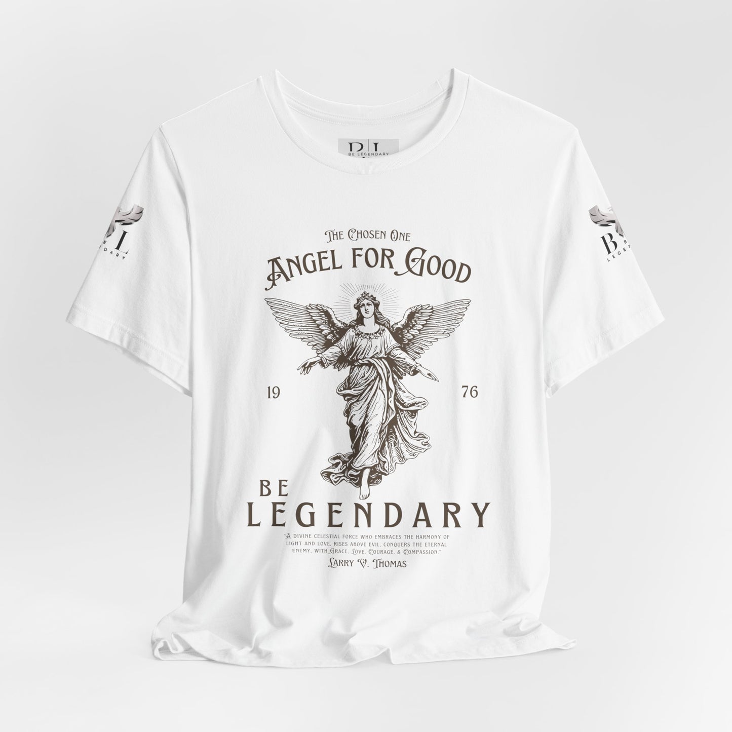 Be Legendary Unisex Jersey Tee - Angel for Good Design