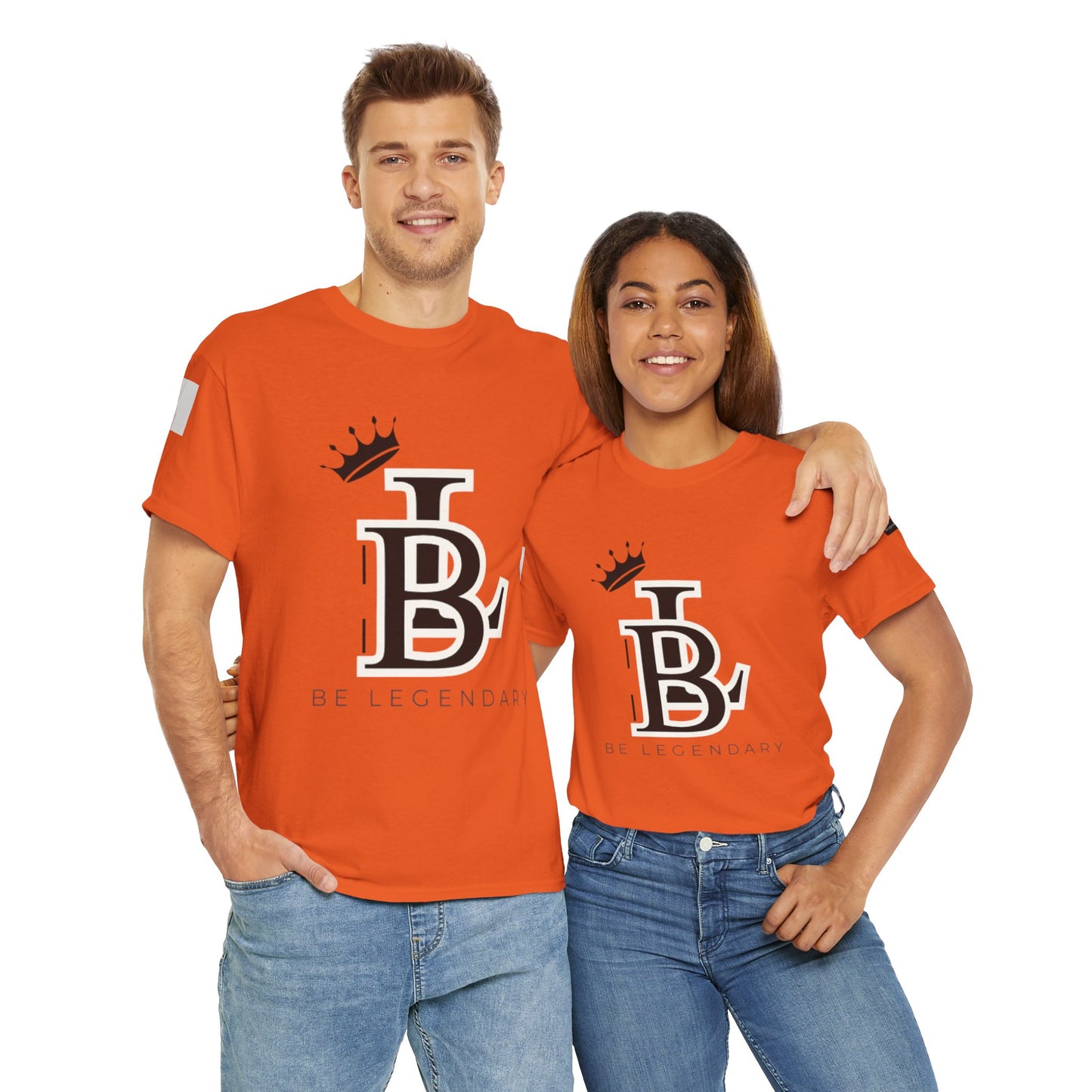 Be Legendary Unisex "King of Kings" Heavy Cotton Tee - Graphic T-Shirt for Inspiration and Motivation
