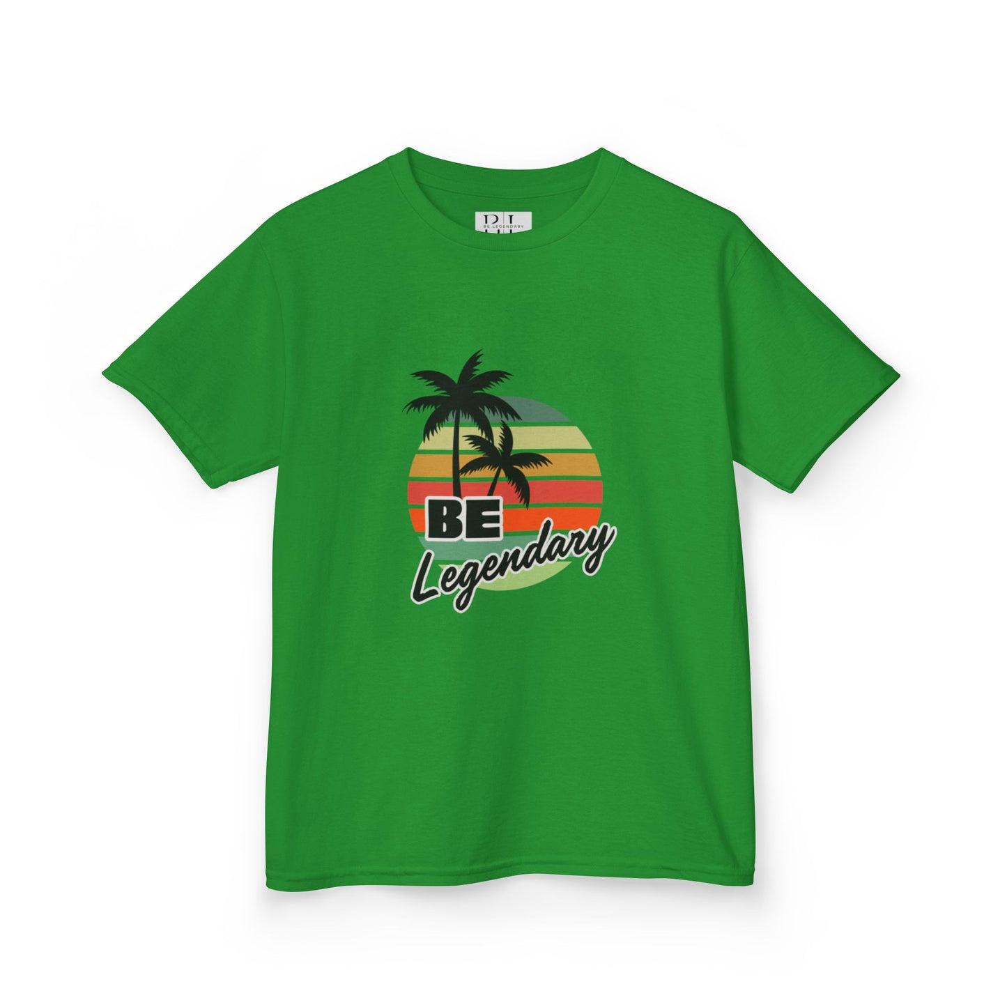 Kids 'Be Legendary' "Palm Sunday" Tee - Fun Summer Vibes for Young Adventurers