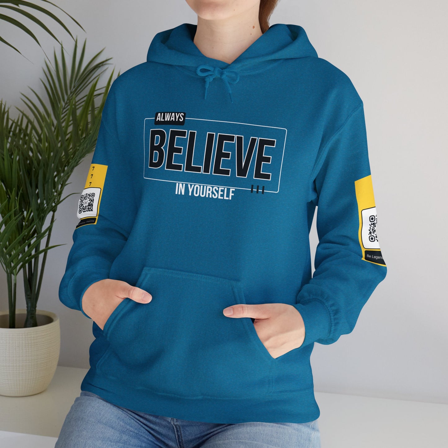 Be Legendary "Mustard Seed" Inspirational Hoodie - Always Believe in Yourself