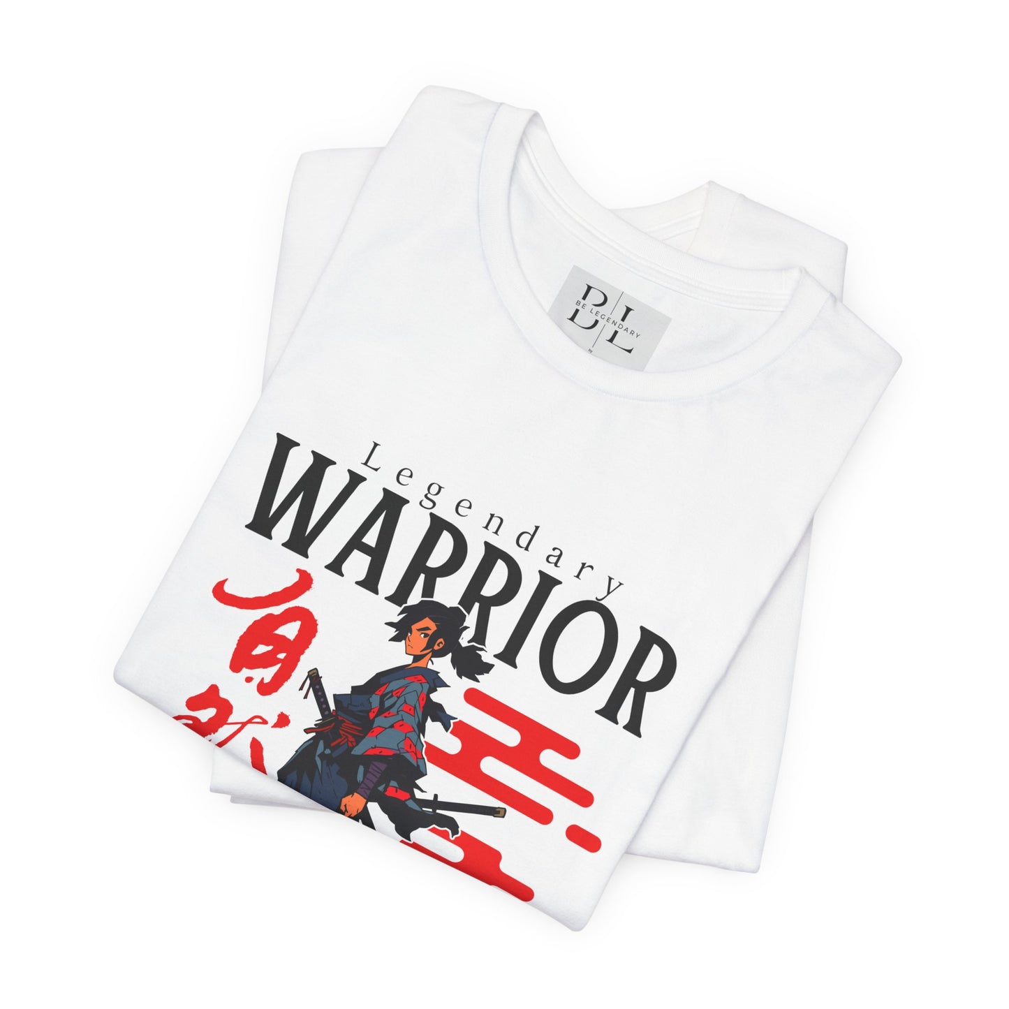 Samurai Warrior Unisex Tee - Bold Graphic T-Shirt for Anime Fans
