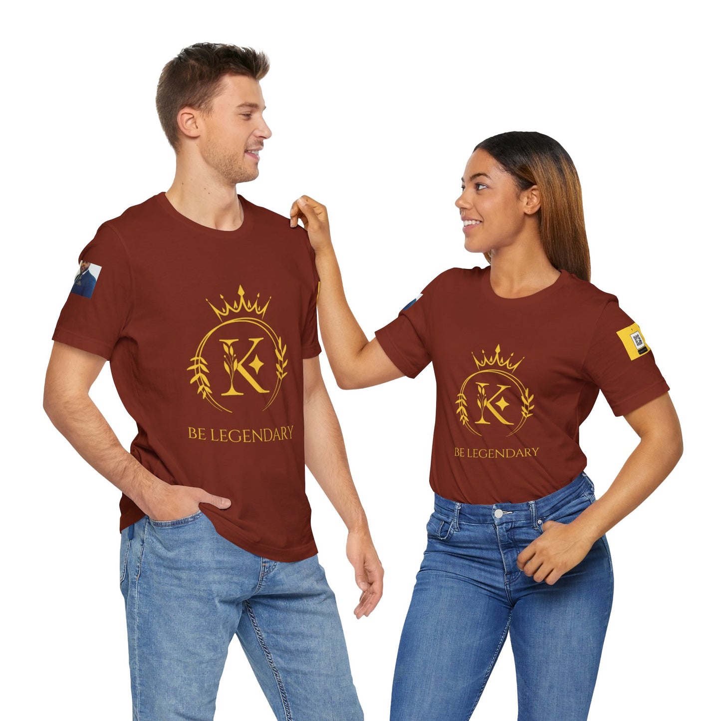 Be Legendary "The Risen" Unisex Jersey Tee - Inspirational Design for Active Lifestyle