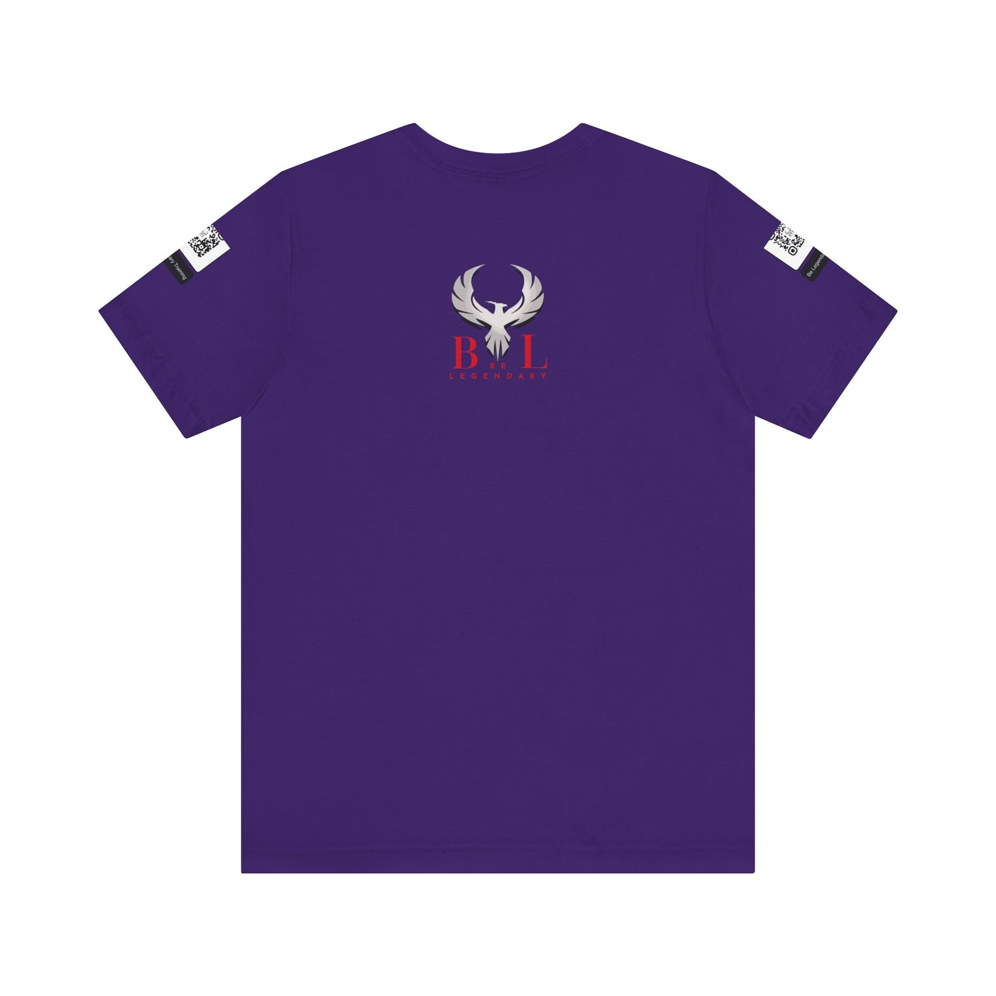 Be Legendary "Never Quit" Unisex Tee - Motivational Short Sleeve Shirt