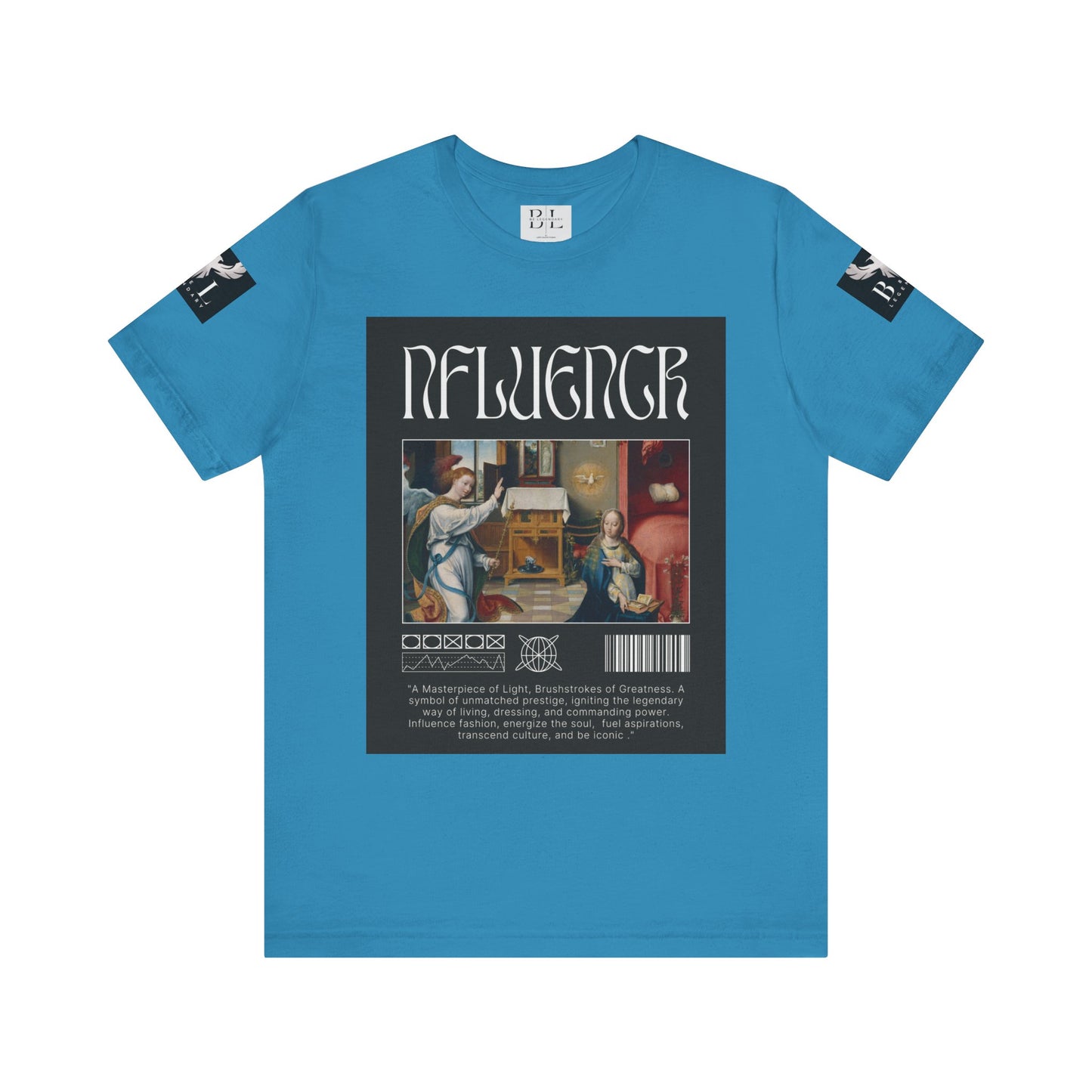 Be Legendary Art-Inspired Unisex Short Sleeve Tee
