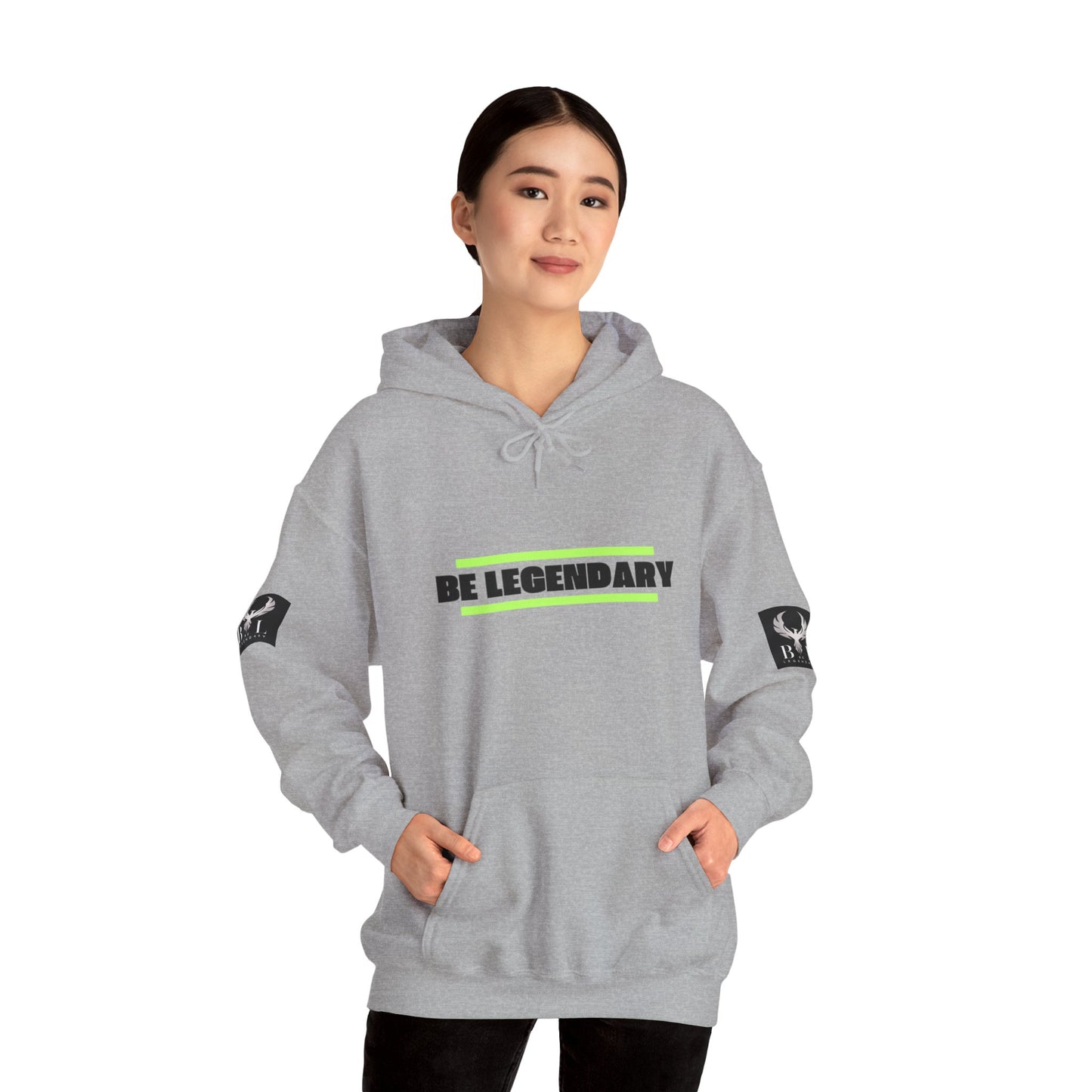 Be Legendary Unisex "PTSO" Hoodie | Motivational Sweatshirt for Active Lifestyles
