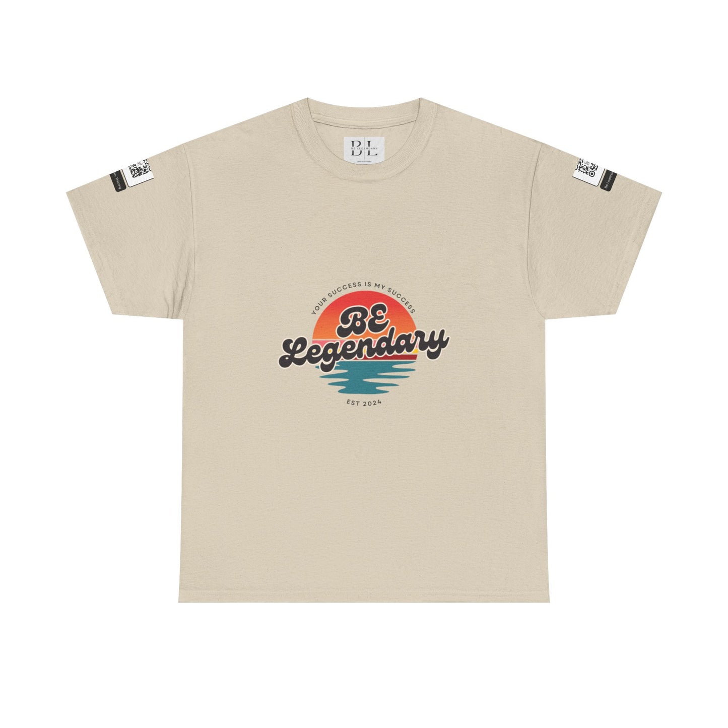 Be Legendary Unisex "Walk On Water" Heavy Cotton Tee - Success Motivational Shirt