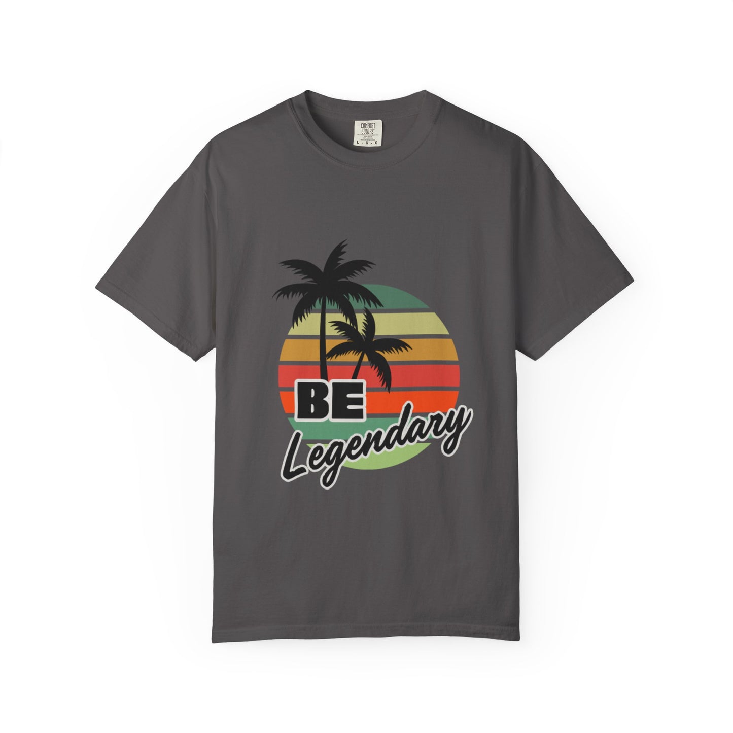 Be Legendary Unisex "Palm Sunday" Garment-Dyed T-Shirt - Perfect for Summer Vibes