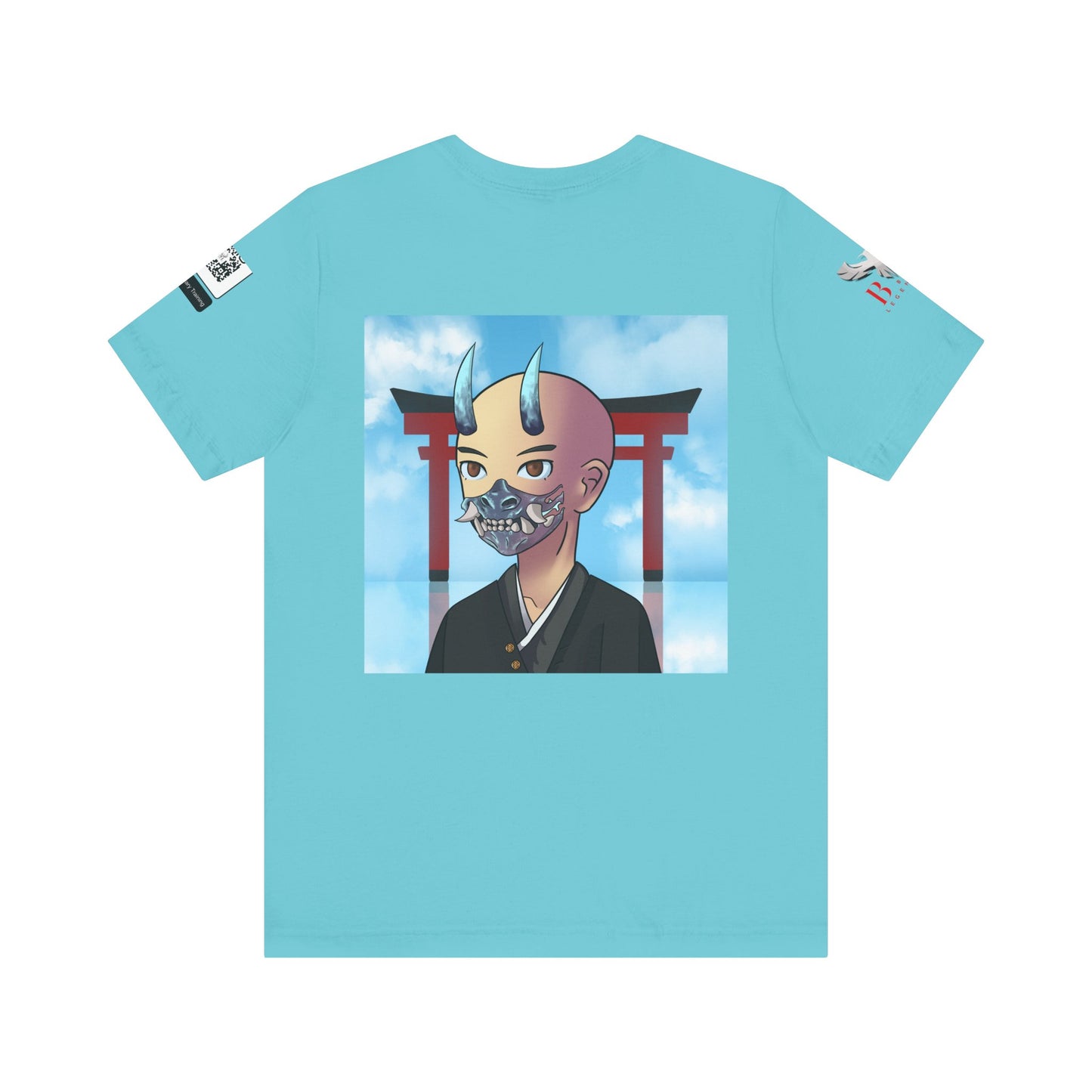 BE LEGENDARY "繁盛 幸運" Hanse Kouun Edition. Unisex Short Sleeve Tee, Graphic T-Shirt, Anime Art Apparel, Casual Wear, Gift for Him/Her