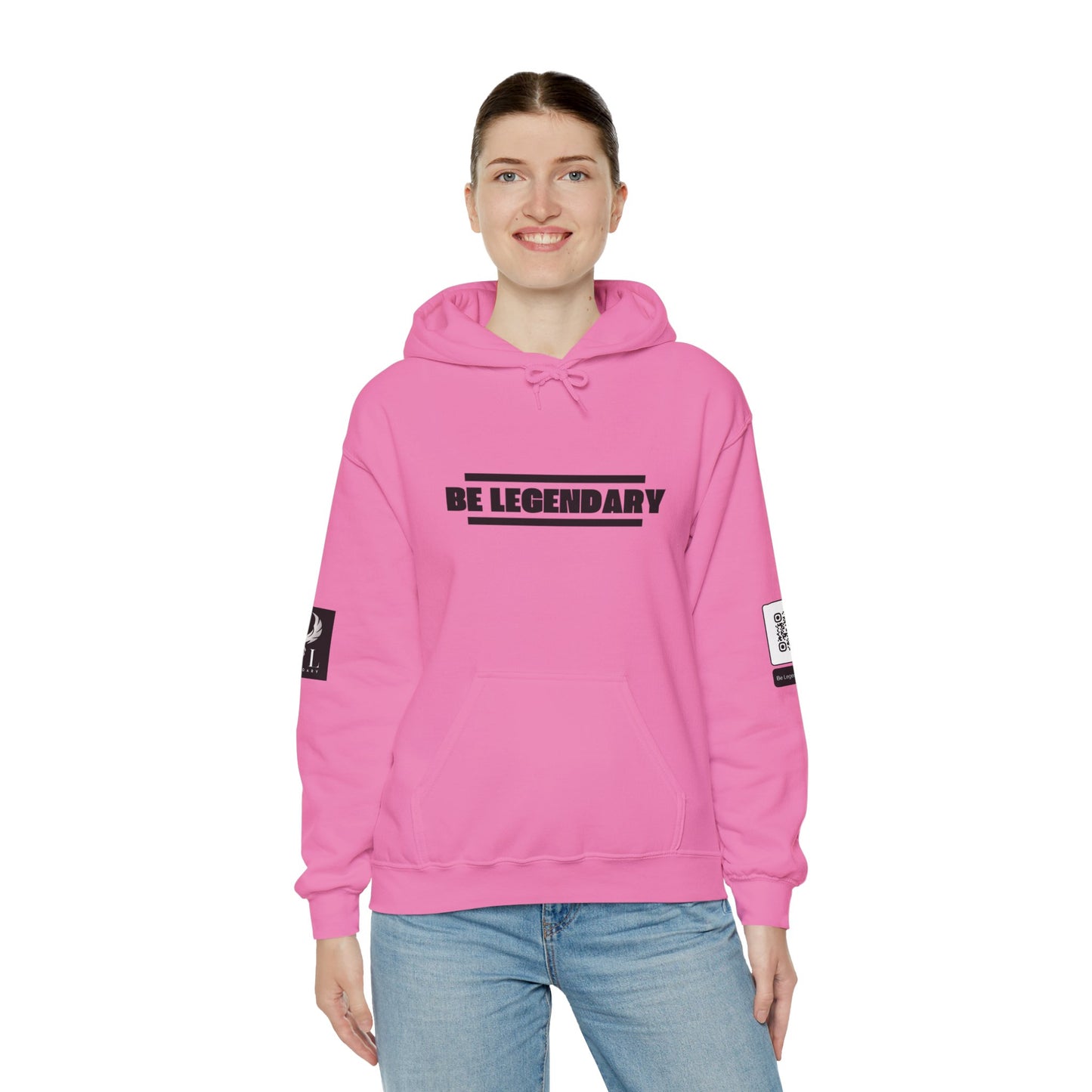 Be Legendary Unisex "The Statement" Heavy Blend Hoodie - Empowering Streetwear for Everyday Style