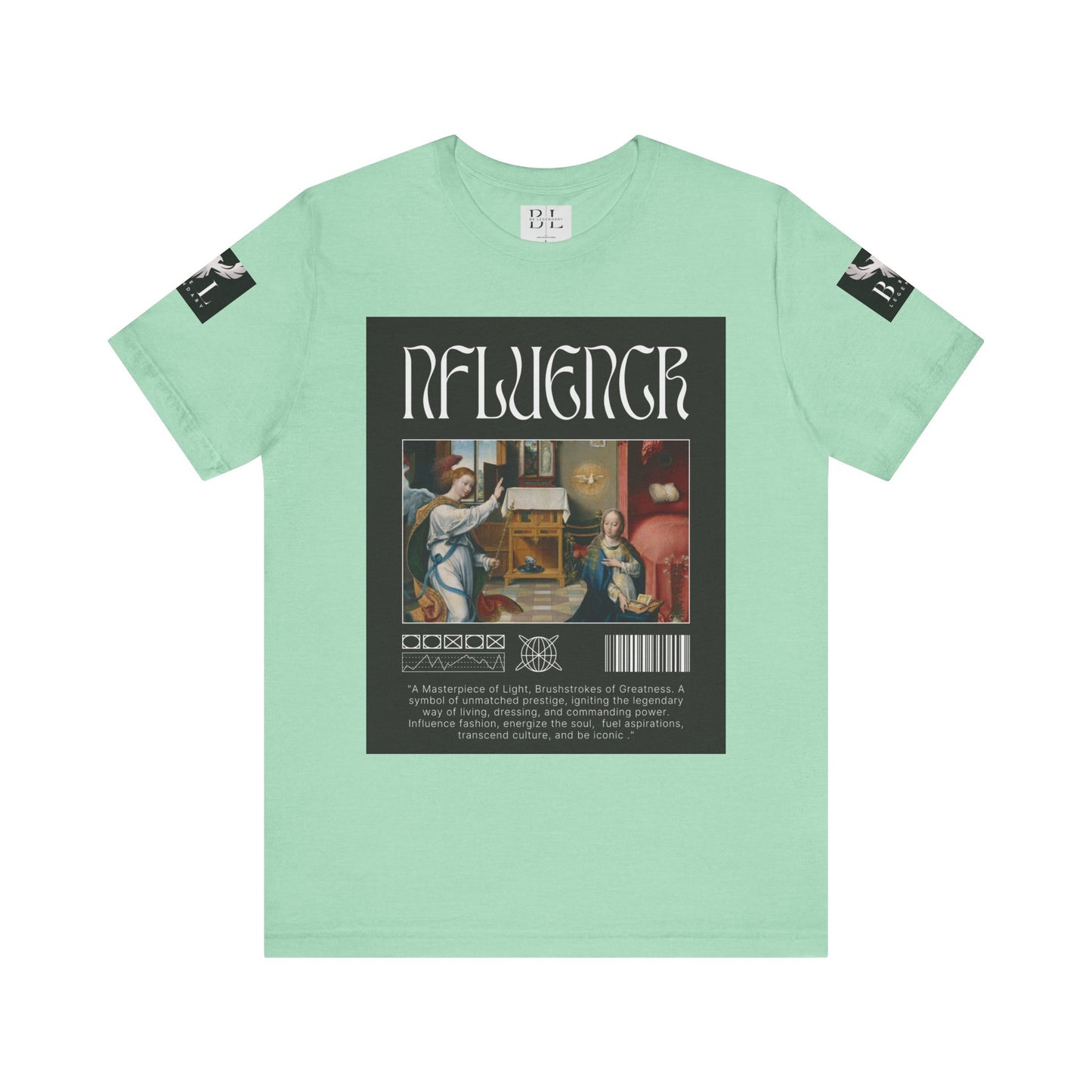 Be Legendary Art-Inspired Unisex Short Sleeve Tee