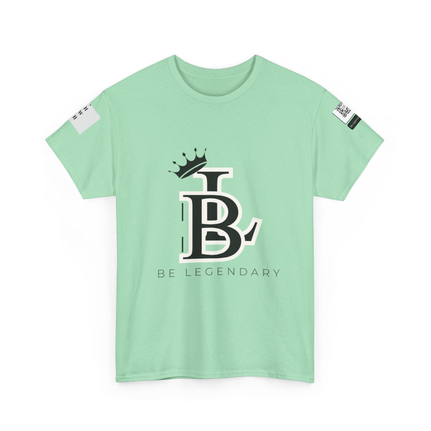 Be Legendary "Second Coming" Unisex Heavy Cotton Tee - Graphic T-Shirt for Inspiration and Motivation