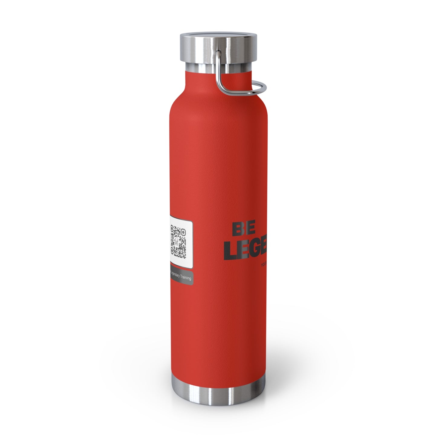 Be Legendary "Holy Grail" Inspirational Copper Vacuum Insulated Bottle - 22oz, ‘Be Legendary’ Design
