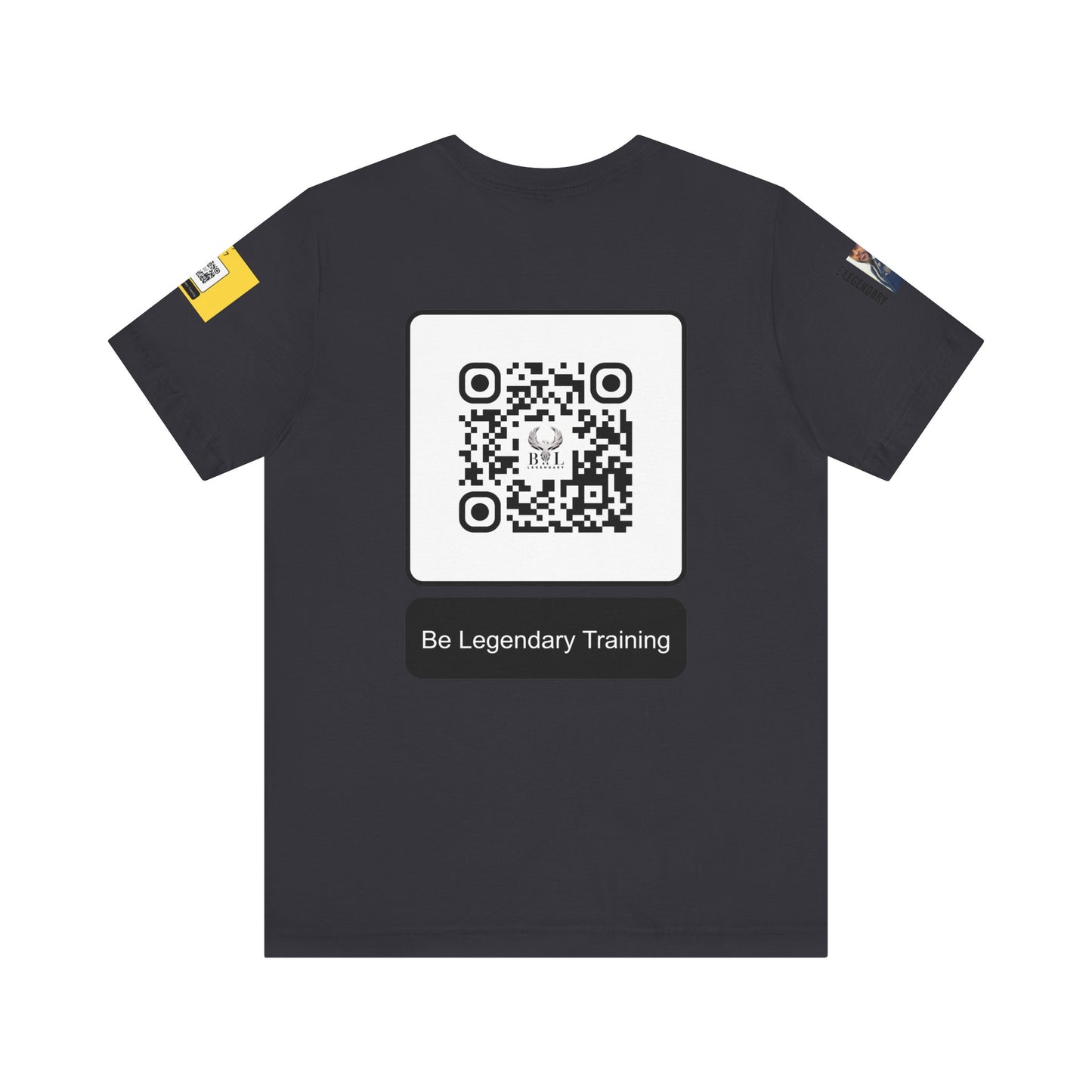 Be Legendary "The Risen" Unisex Jersey Tee - Inspirational Design for Active Lifestyle