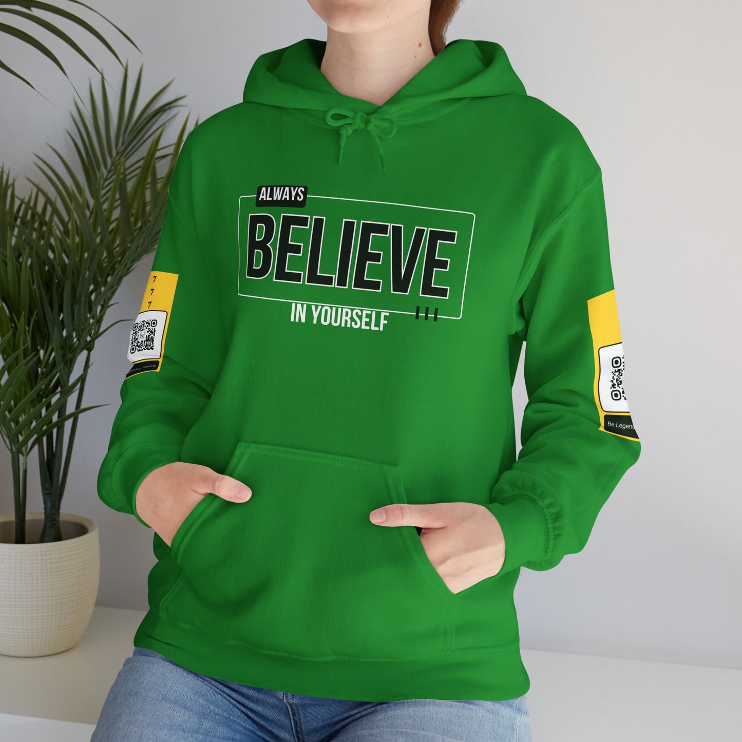 Be Legendary "Mustard Seed" Inspirational Hoodie - Always Believe in Yourself