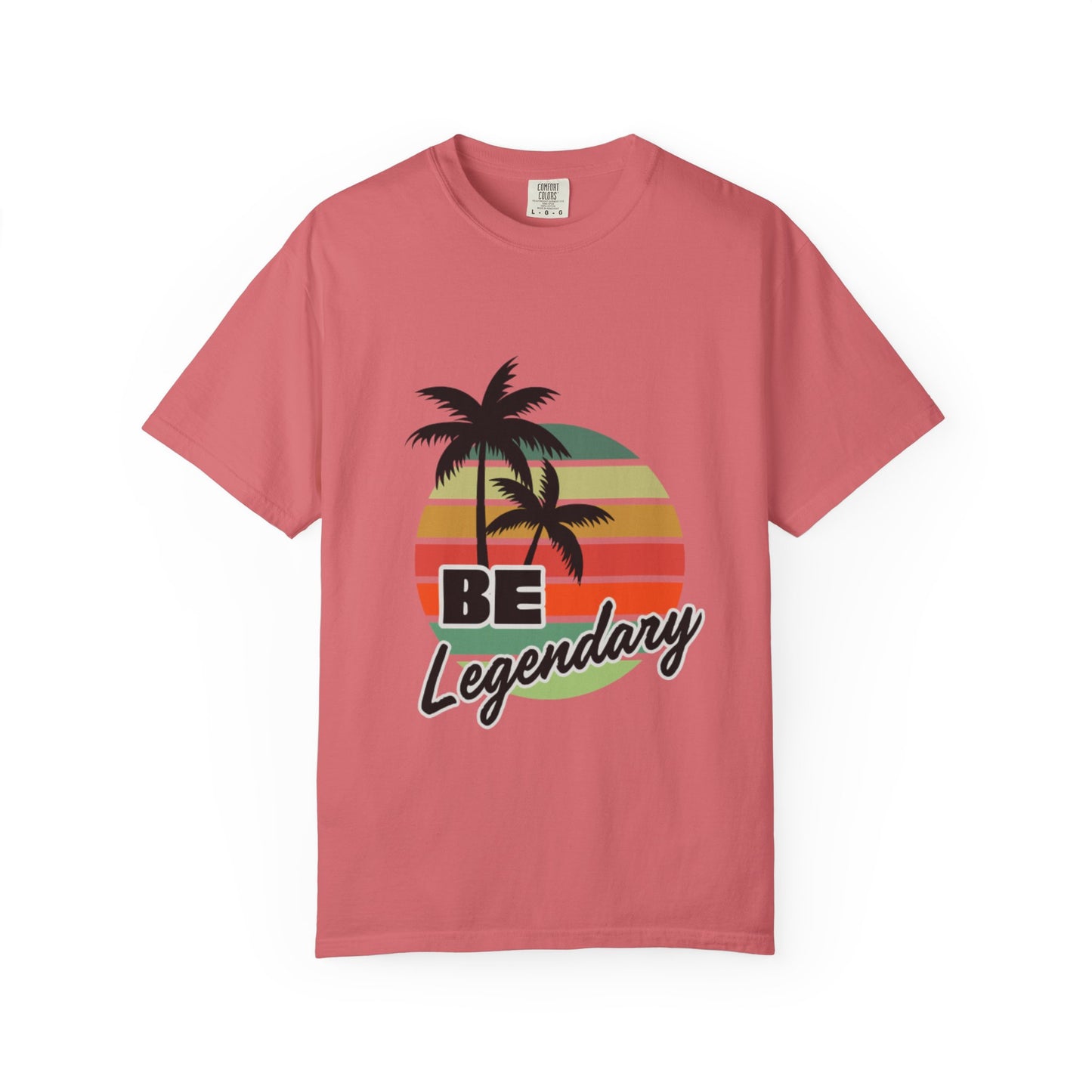 Be Legendary Unisex "Palm Sunday" Garment-Dyed T-Shirt - Perfect for Summer Vibes