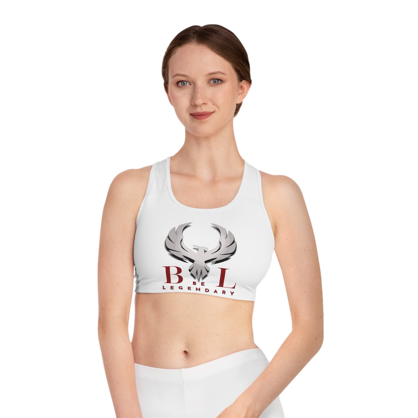 Be Legendary "Ya-Ya" Sports Bra - Motivational Workout Gear for Active Women