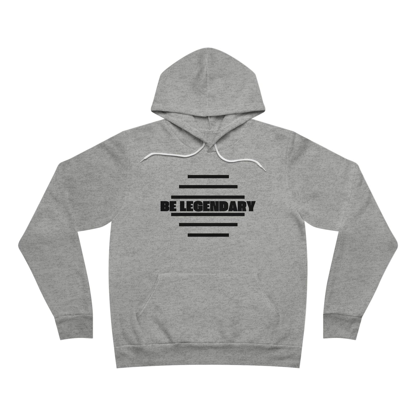 Be Legendary Unisex Hoodie - Inspirational Design for Motivation & Achievement
