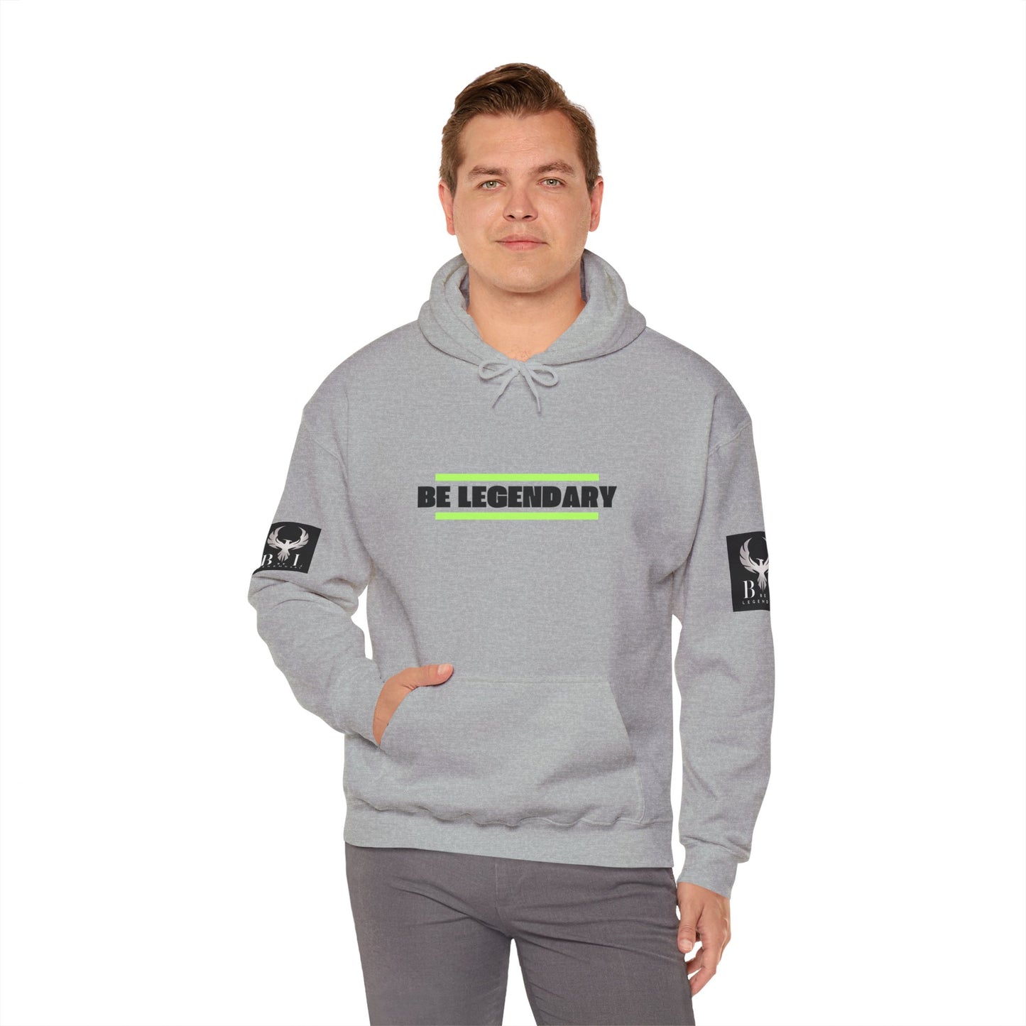 Be Legendary Unisex "PTSO" Hoodie | Motivational Sweatshirt for Active Lifestyles