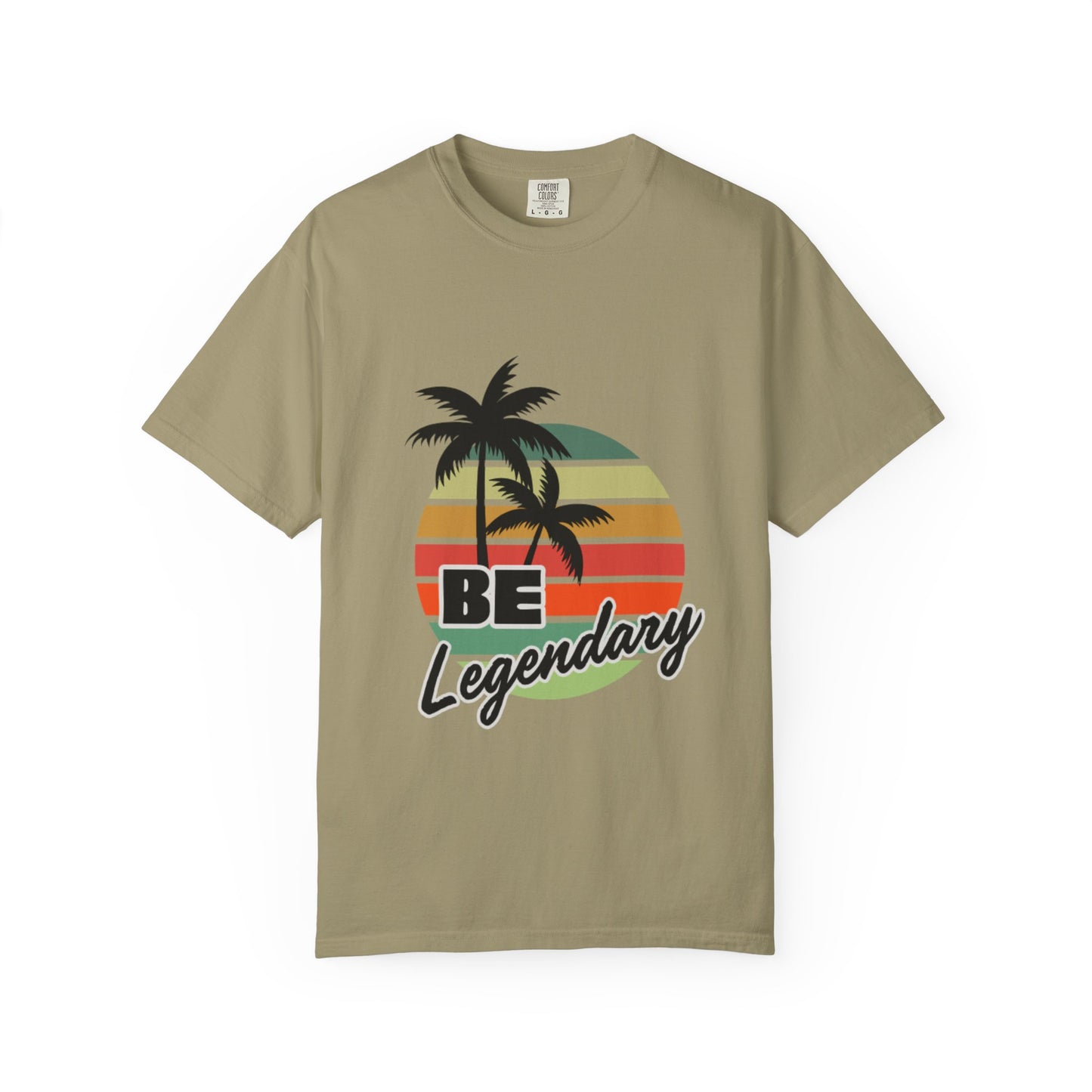 Be Legendary Unisex "Palm Sunday" Garment-Dyed T-Shirt - Perfect for Summer Vibes