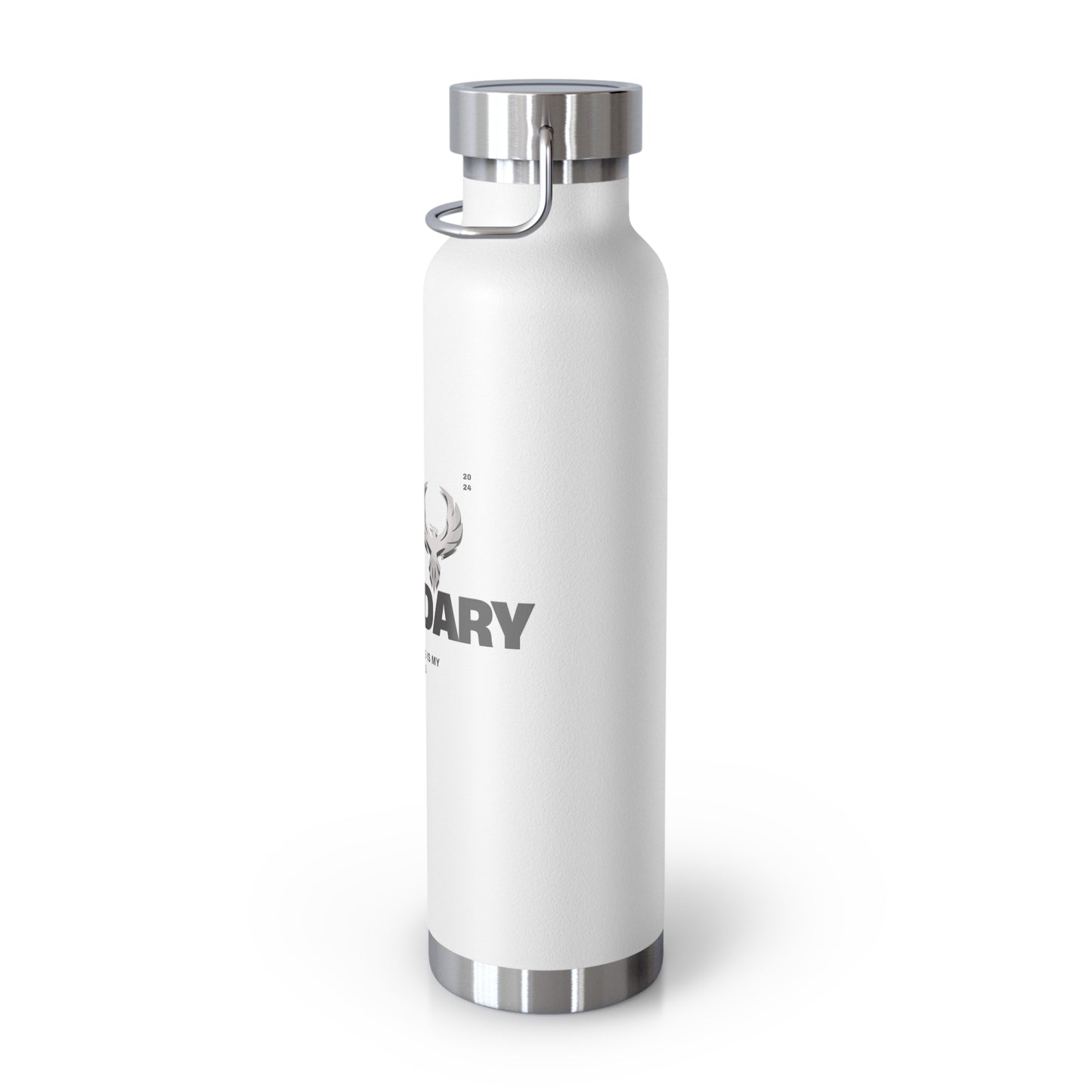 Be Legendary "Holy Grail" Inspirational Copper Vacuum Insulated Bottle - 22oz, ‘Be Legendary’ Design