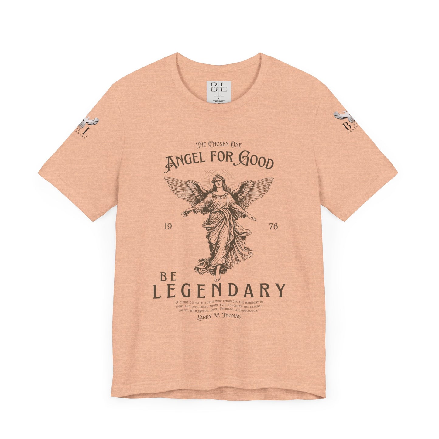 Be Legendary Unisex Jersey Tee - Angel for Good Design