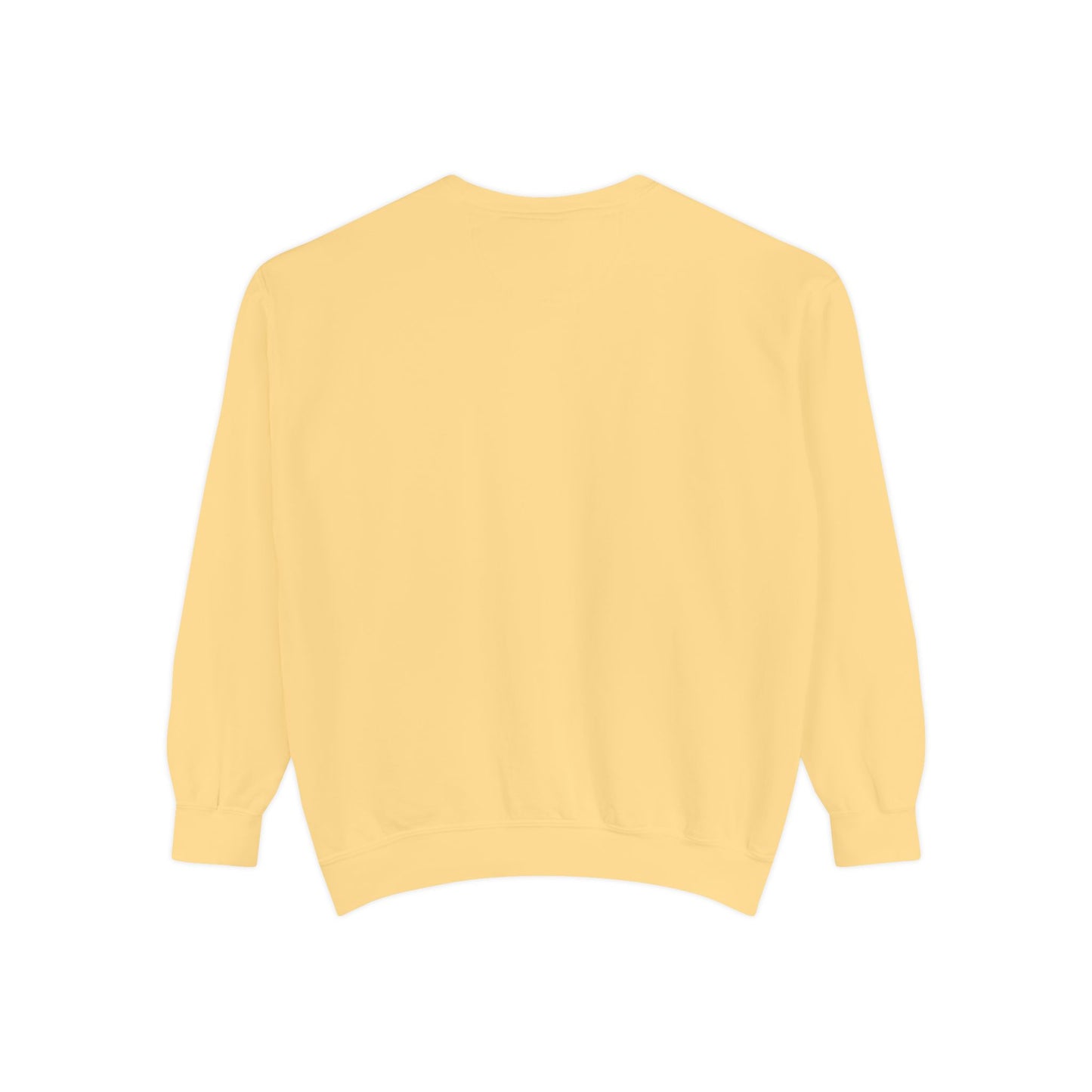 Be Legendary Unisex Garment-Dyed Sweatshirt with Elegant Graphic Design