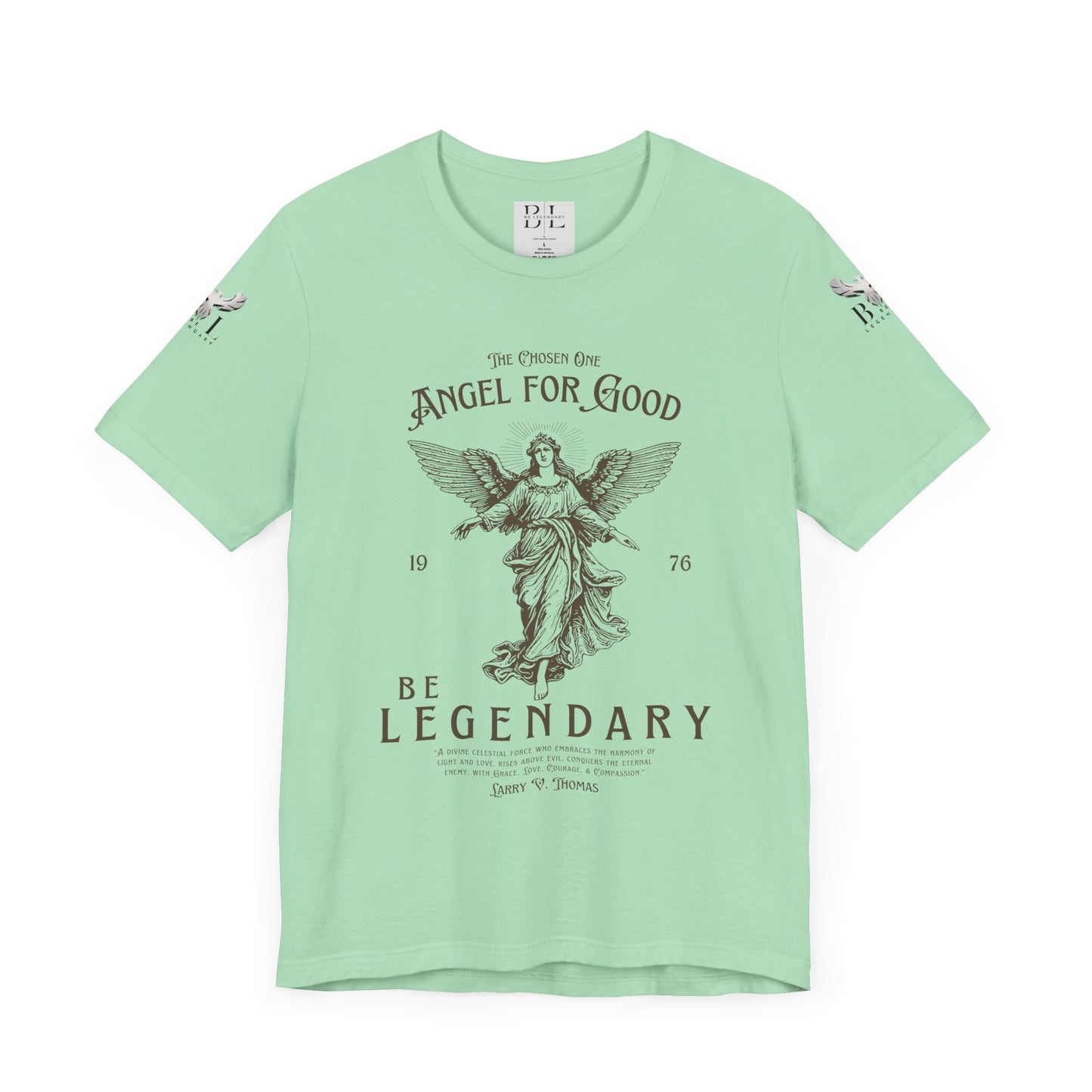 Be Legendary Unisex Jersey Tee - Angel for Good Design